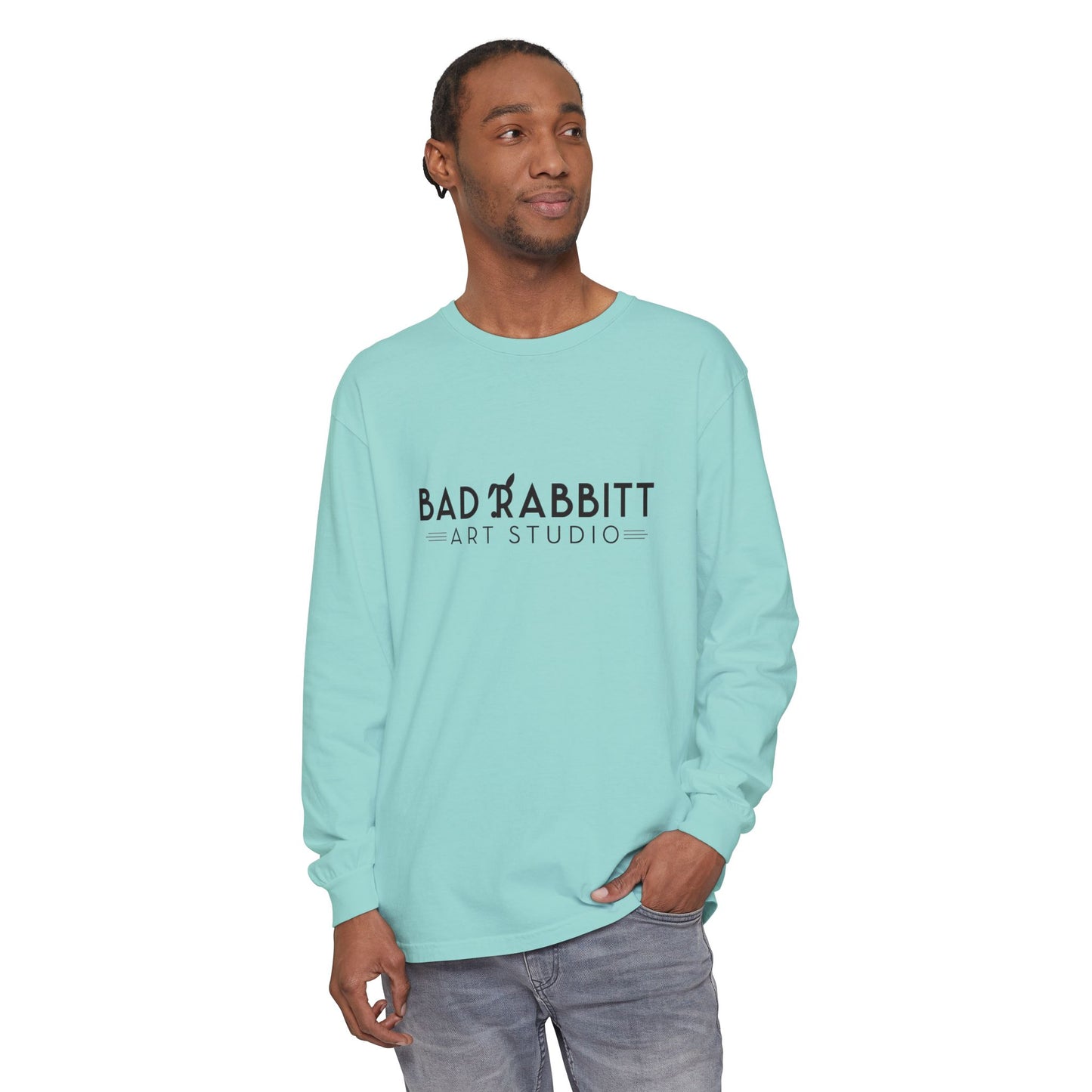 Bad Rabbitt Art Studio Comfort Color's Unisex Garment-dyed Long Sleeve T-Shirt