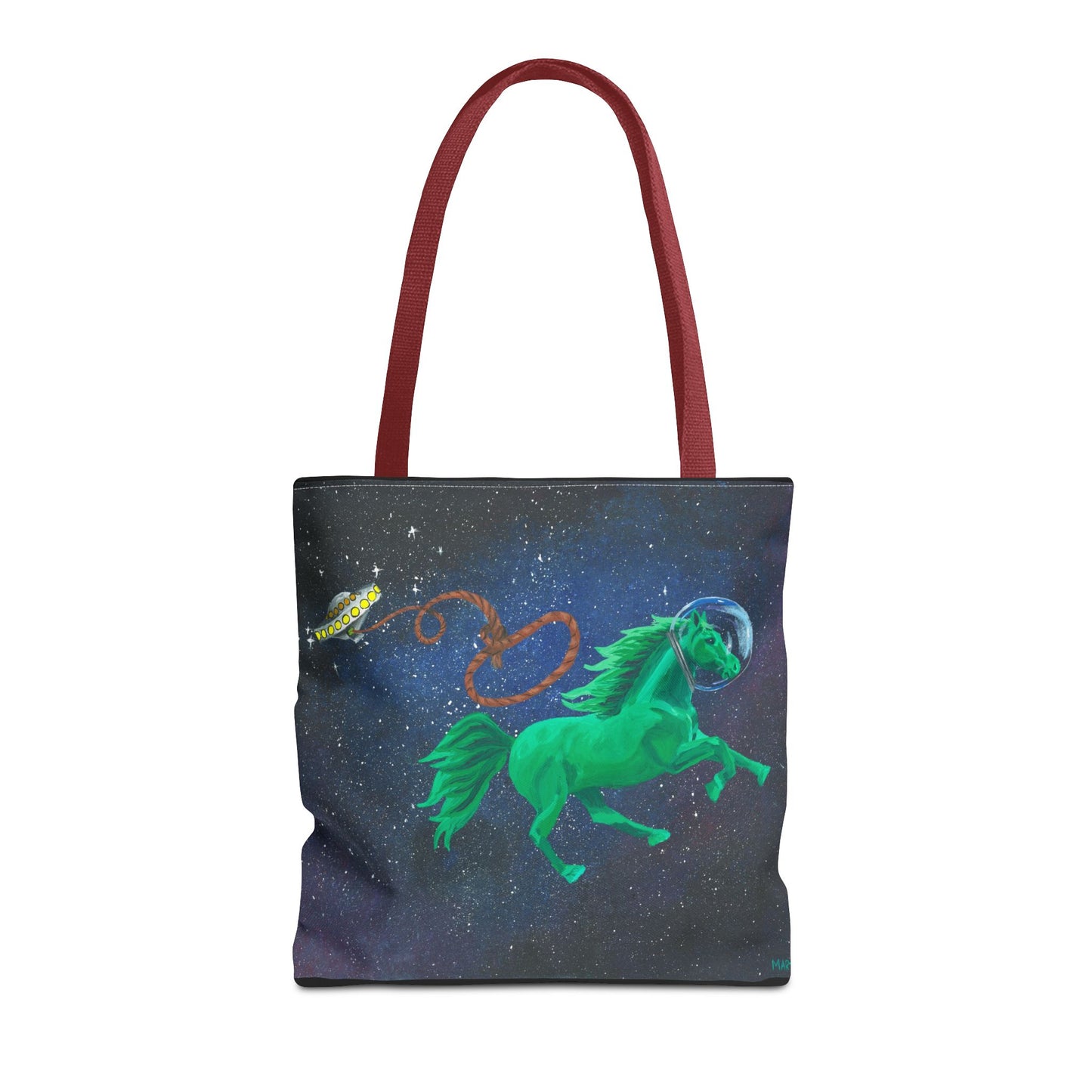 Space Horse Tote Bag