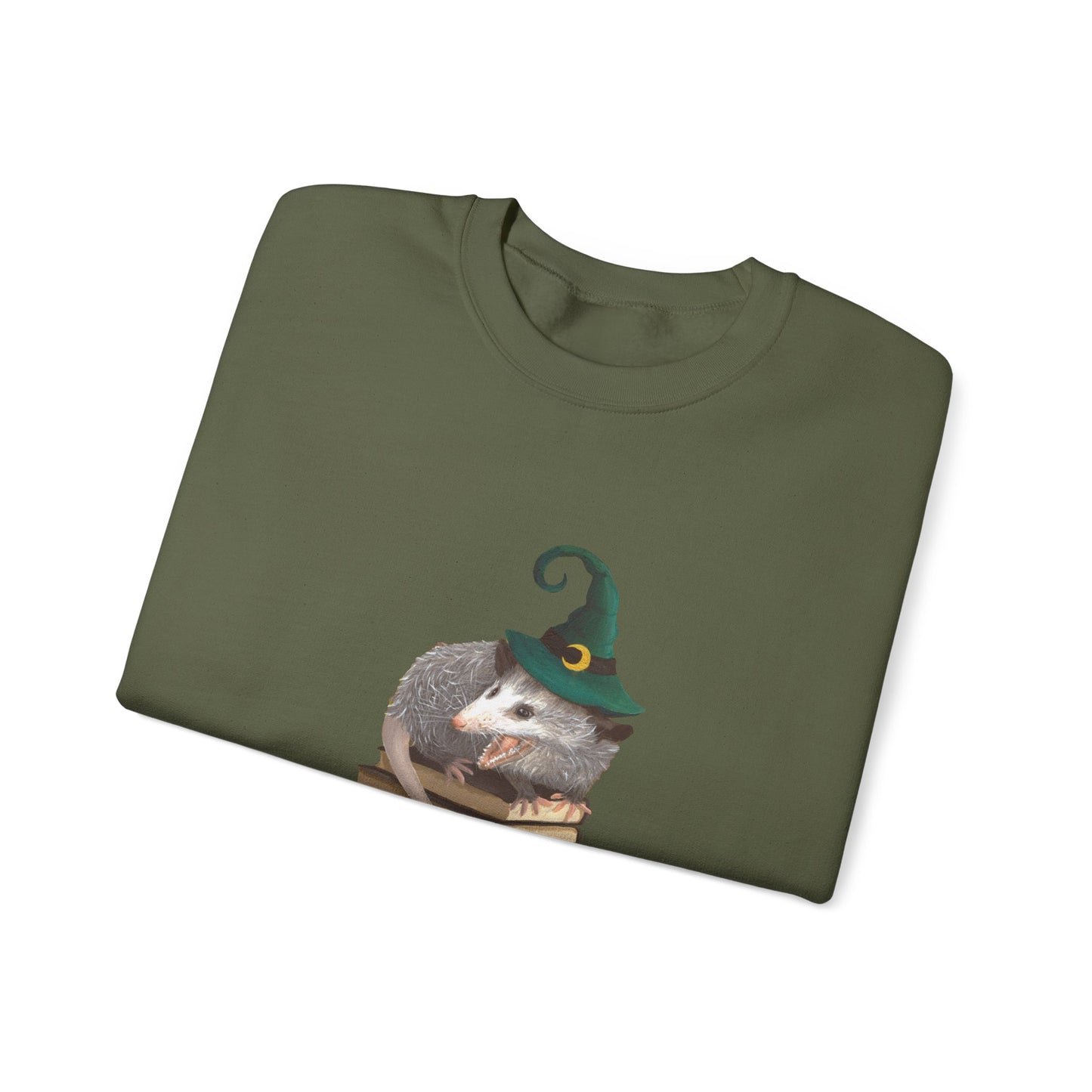 Opossum Witch Unisex Heavy Blend™ Crewneck Sweatshirt