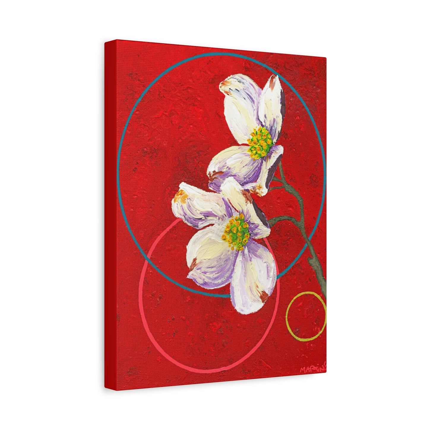 "Dogwood" Matte Canvas, Stretched, 1.25"