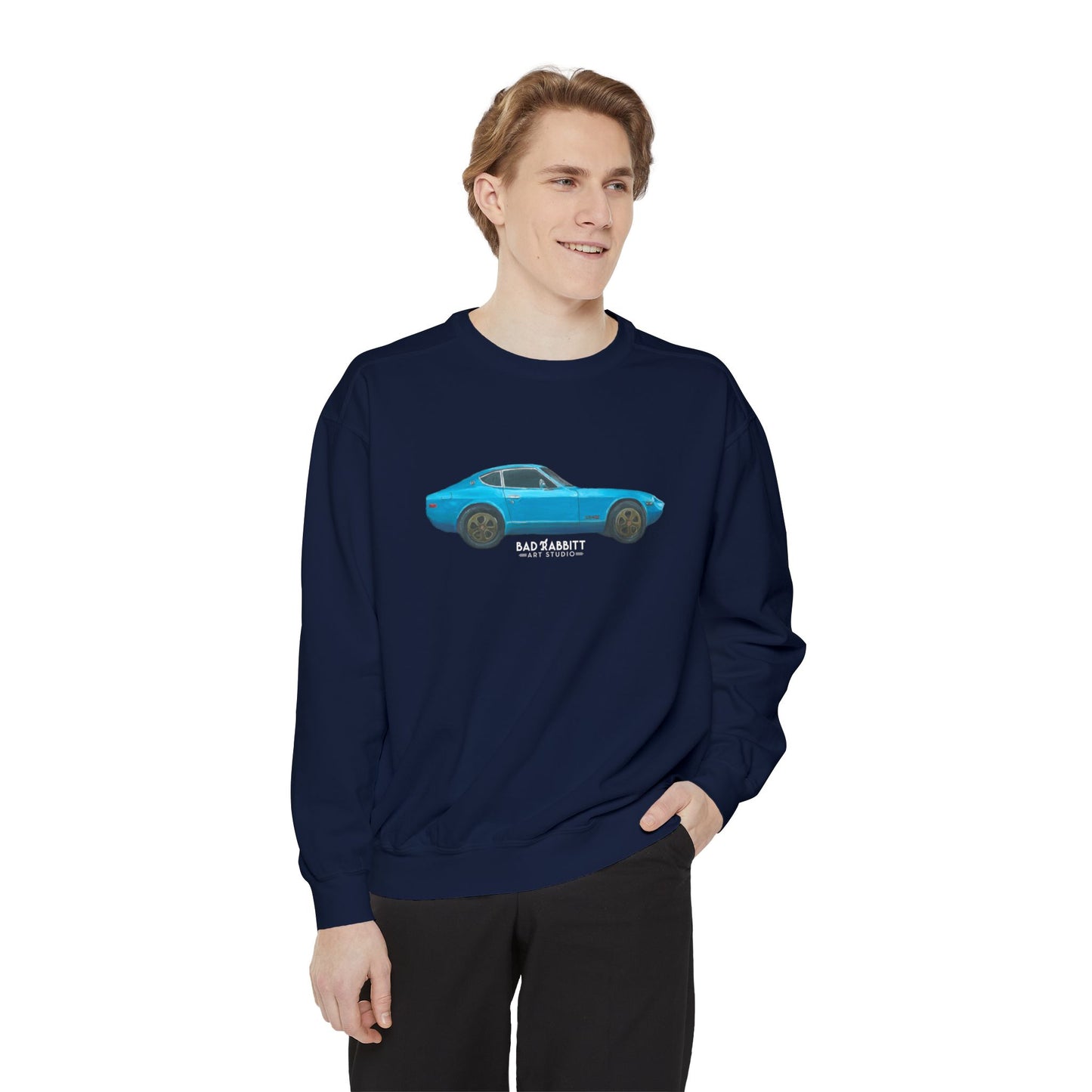 Datsun 280z Unisex Garment-Dyed Sweatshirt