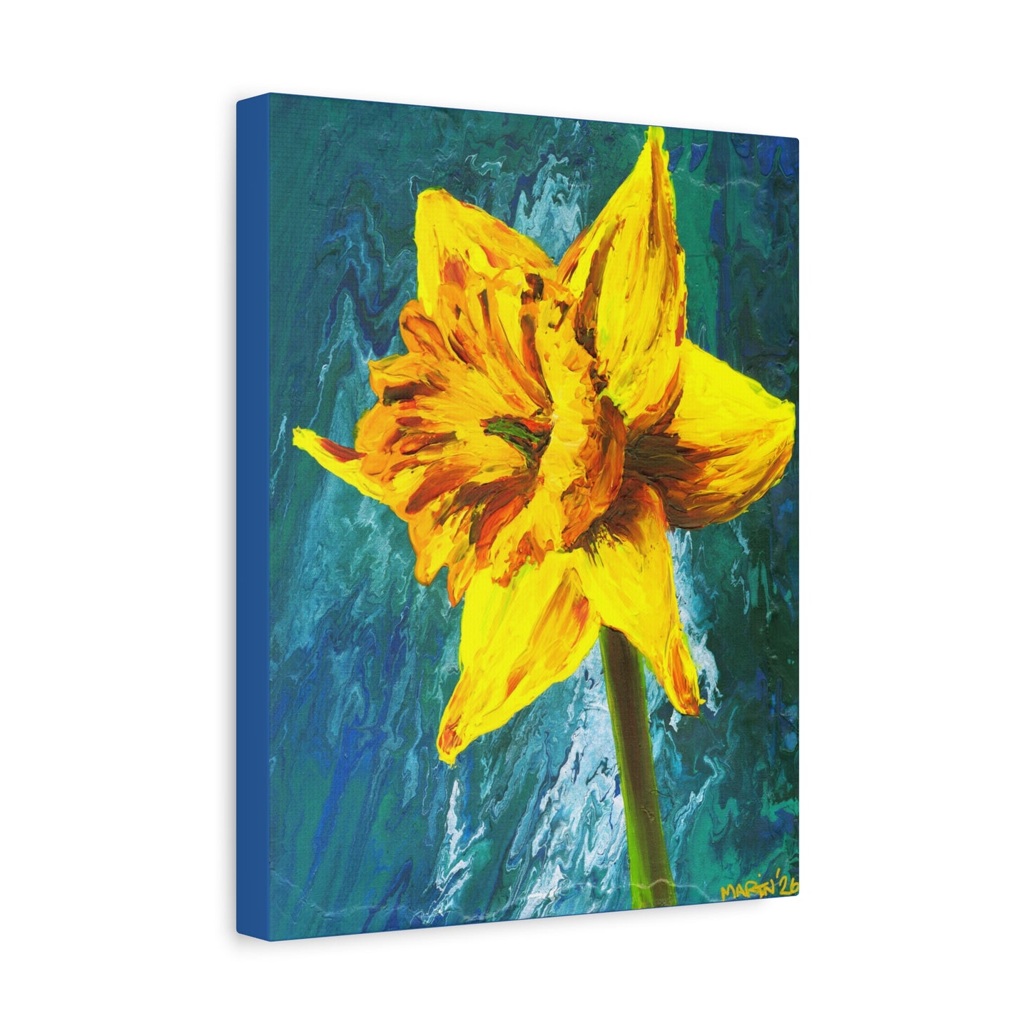 "Daffodil" Matte Canvas, Stretched, 1.25"