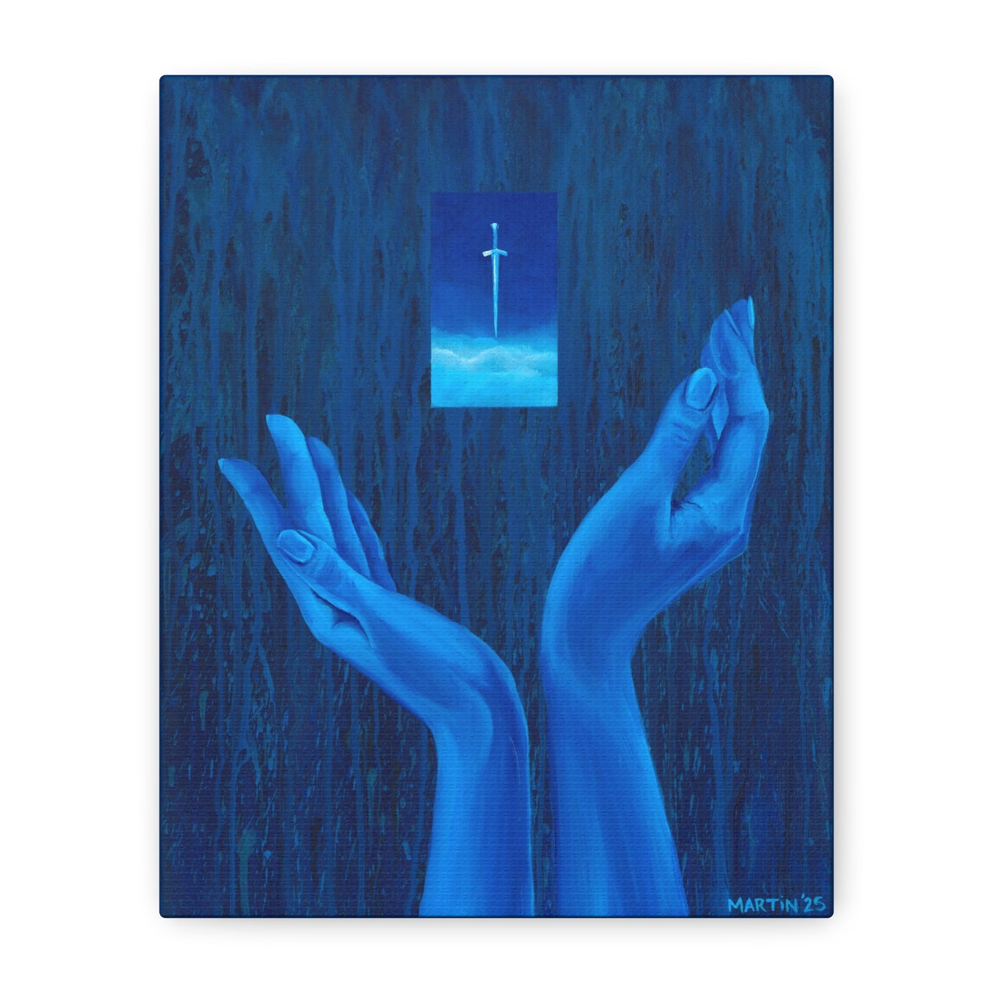 "Damocles" Matte Canvas, Stretched, 1.25"