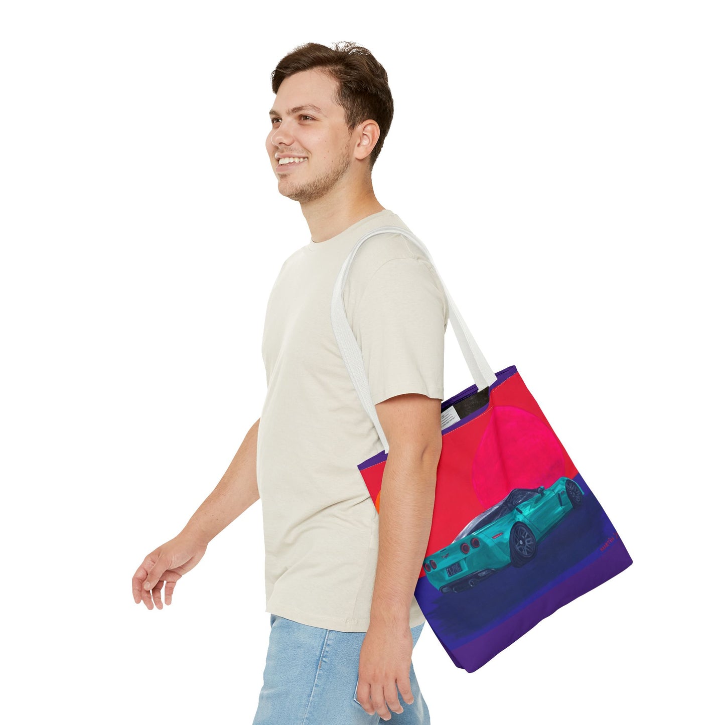 C6 Z06 Corvette Tote Bag (AOP)