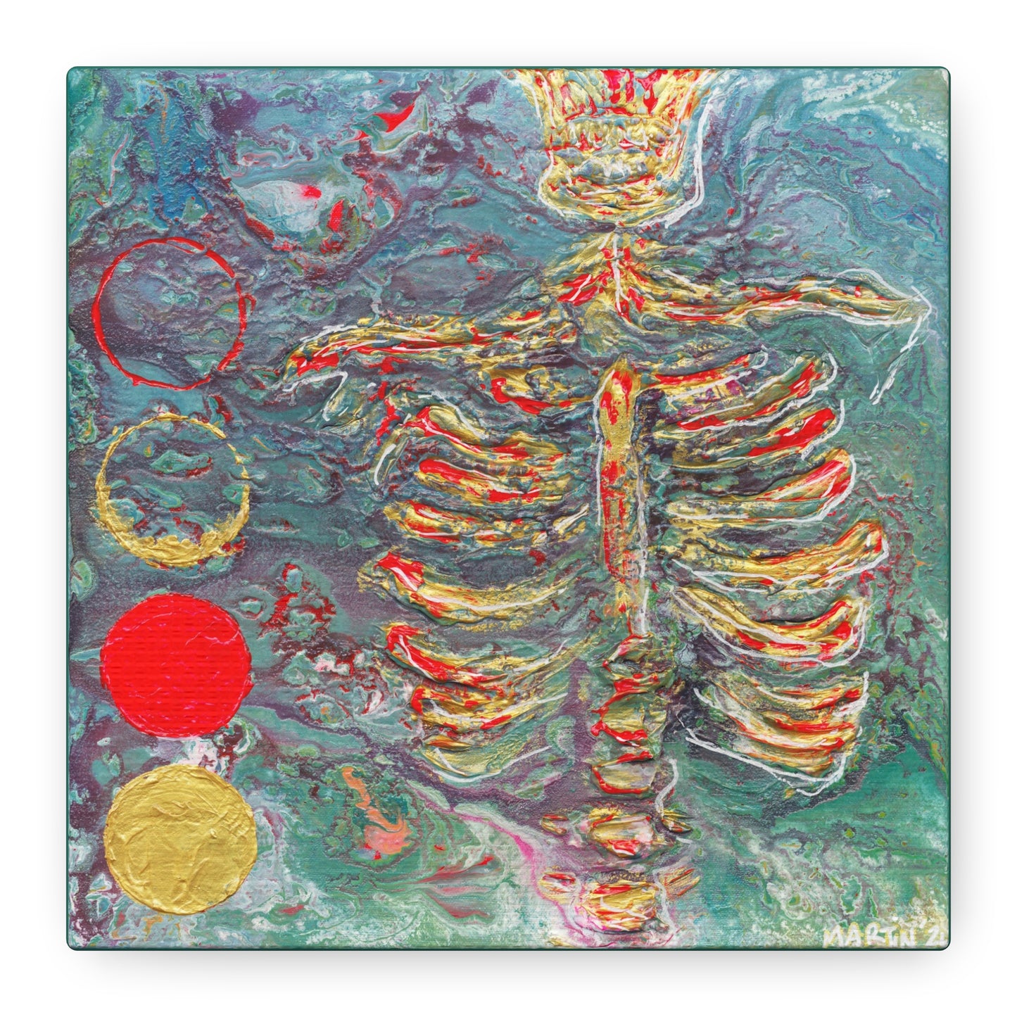 "Beneath the Moons" Matte Canvas, Stretched, 1.25"