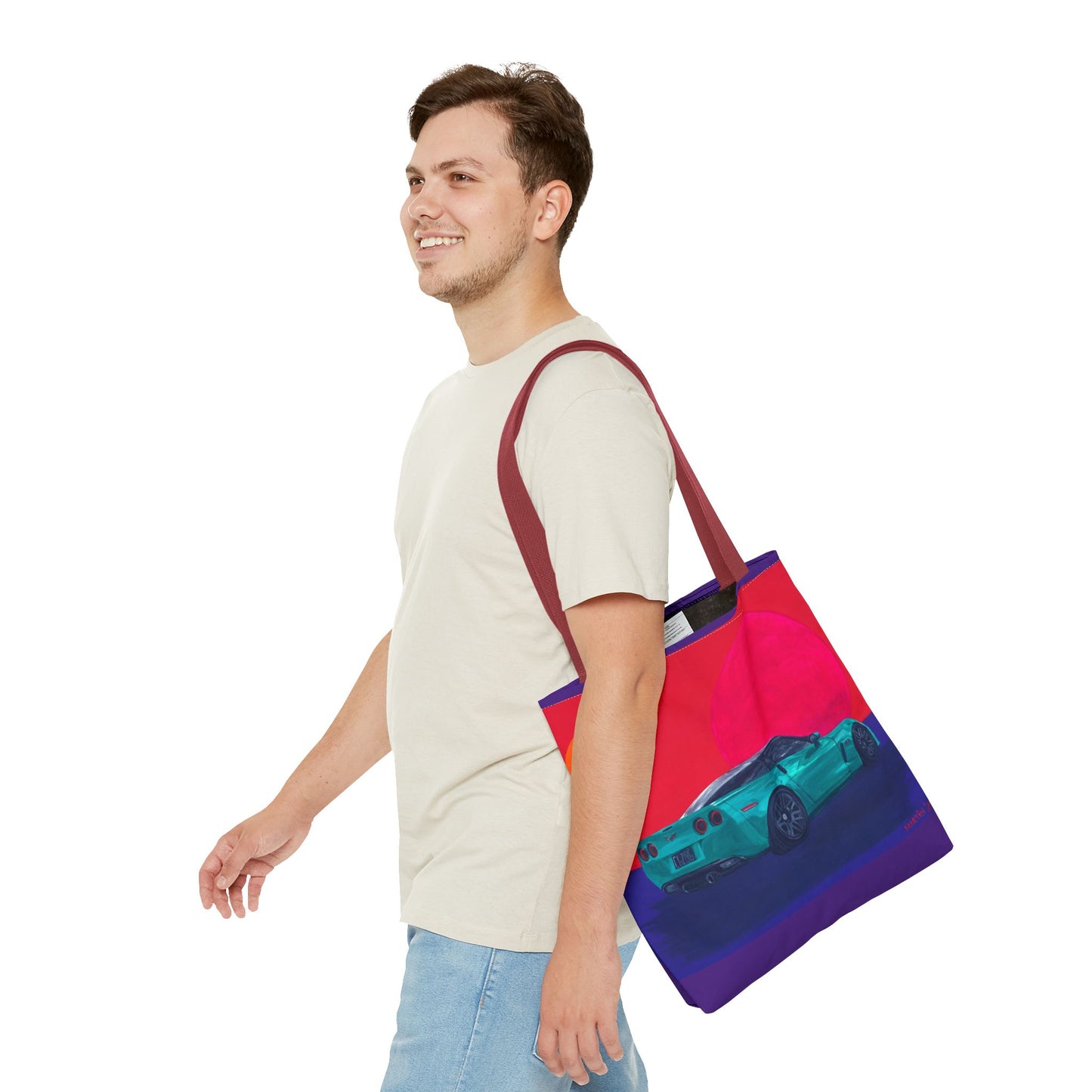 C6 Z06 Corvette Tote Bag (AOP)