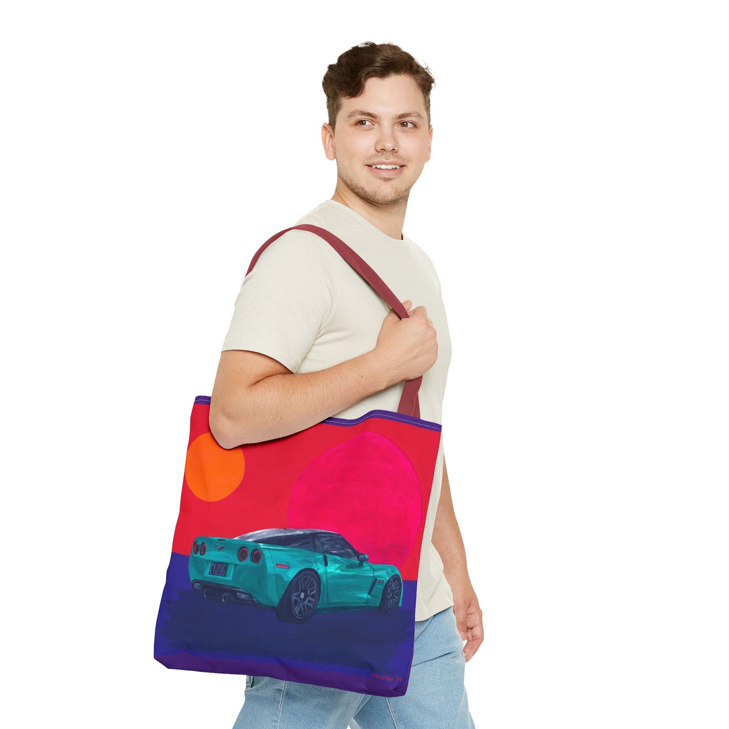 C6 Z06 Corvette Tote Bag (AOP)