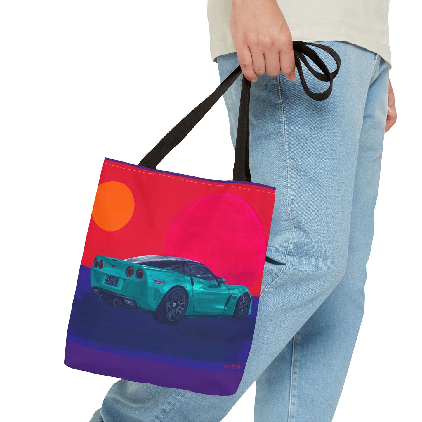 C6 Z06 Corvette Tote Bag (AOP)