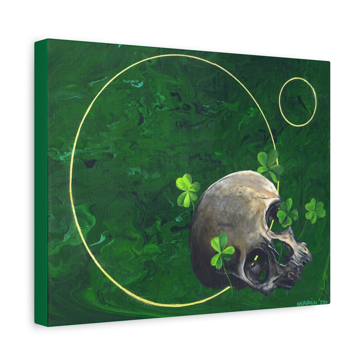"Deathbed" Matte Canvas, Stretched, 1.25"