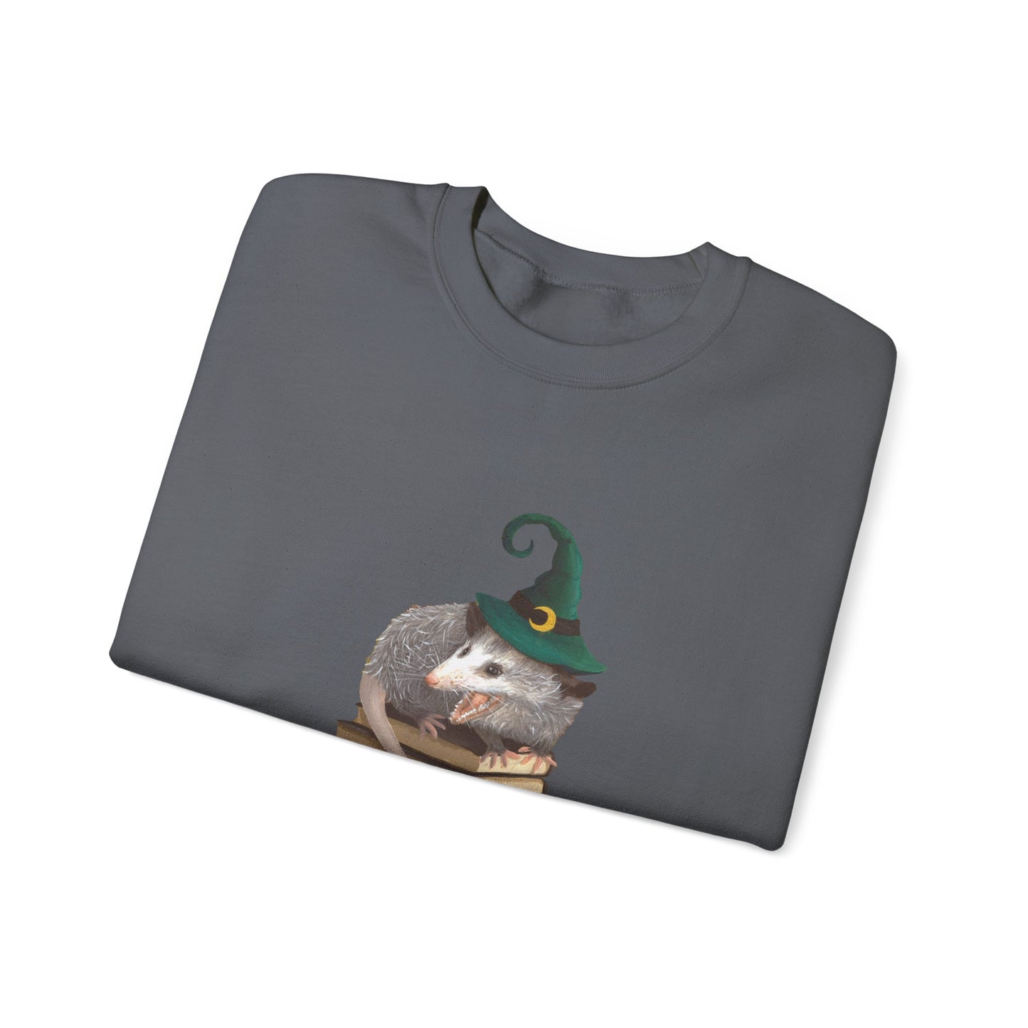 Opossum Witch Unisex Heavy Blend™ Crewneck Sweatshirt