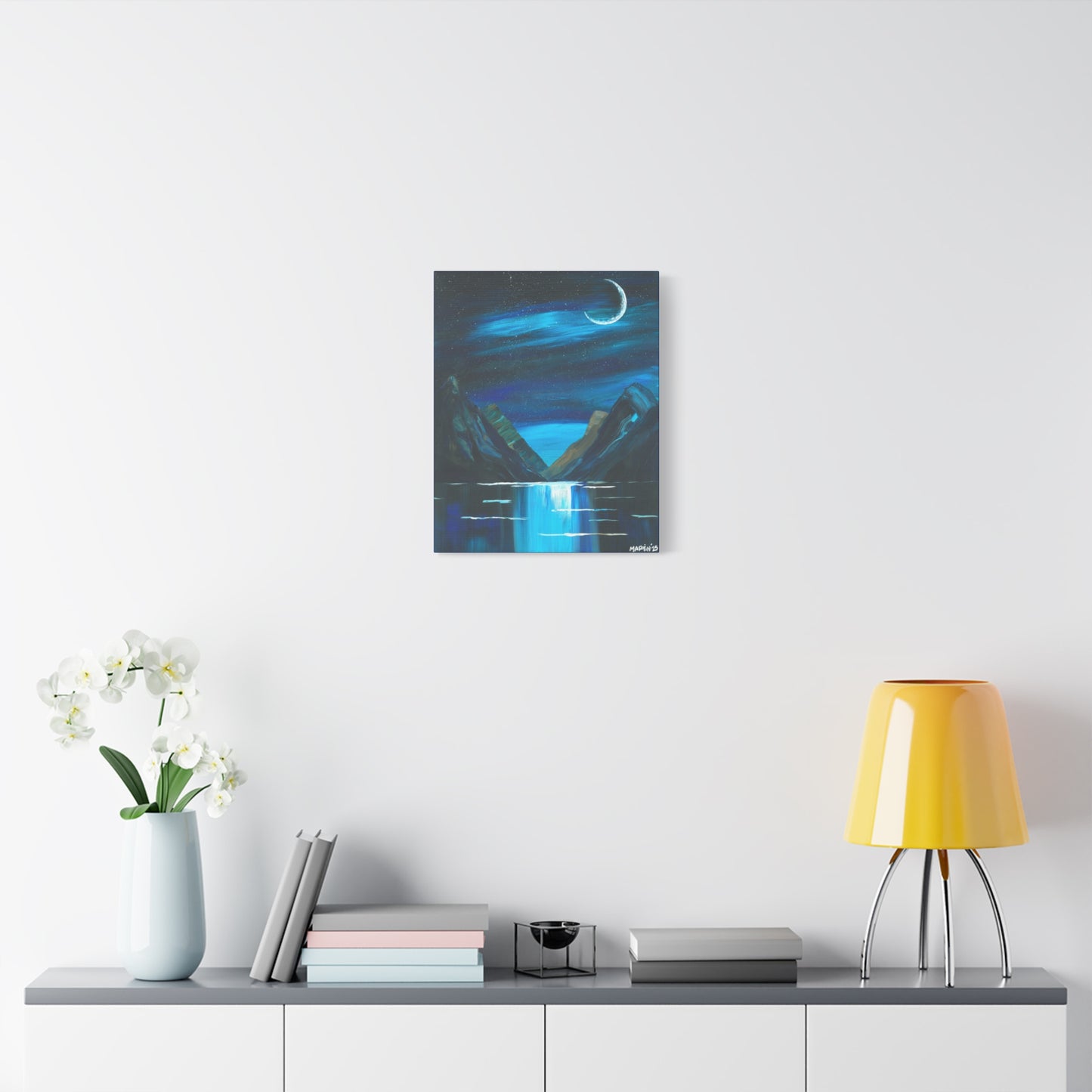 Moon Valley - Matte Canvas, Stretched, 1.25"