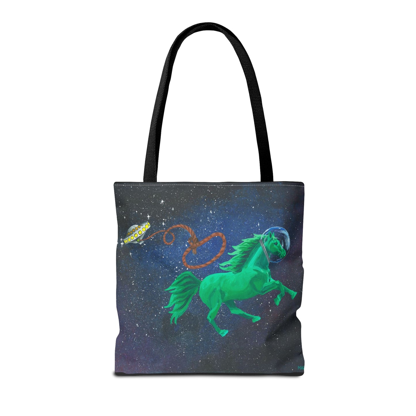 Space Horse Tote Bag