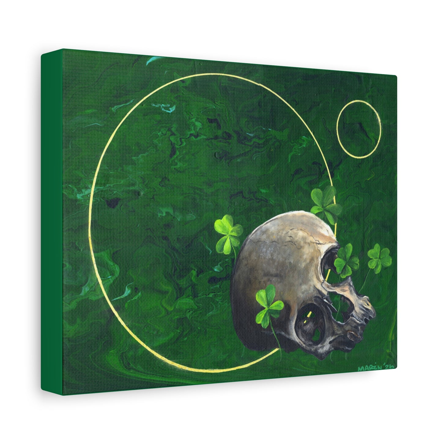 "Deathbed" Matte Canvas, Stretched, 1.25"