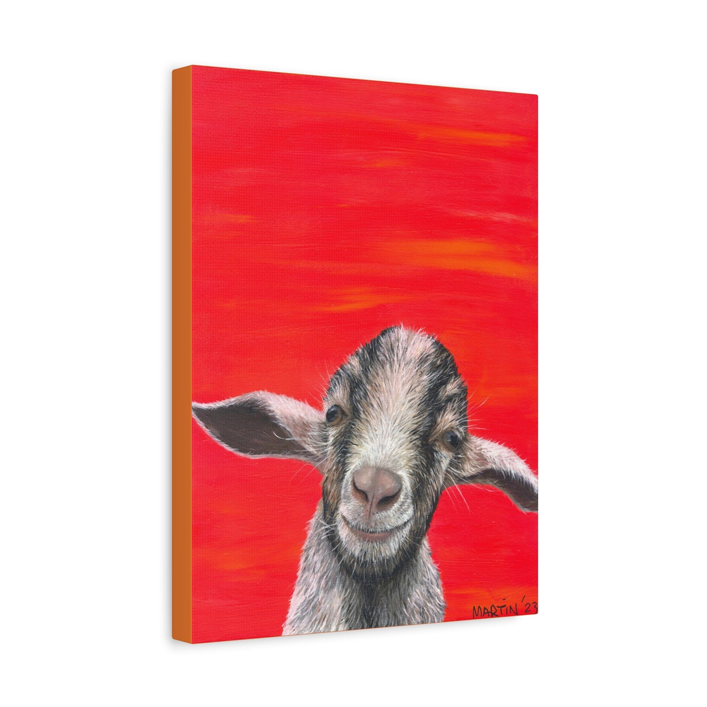 Parsnip the Goat Canvas Gallery Wrap