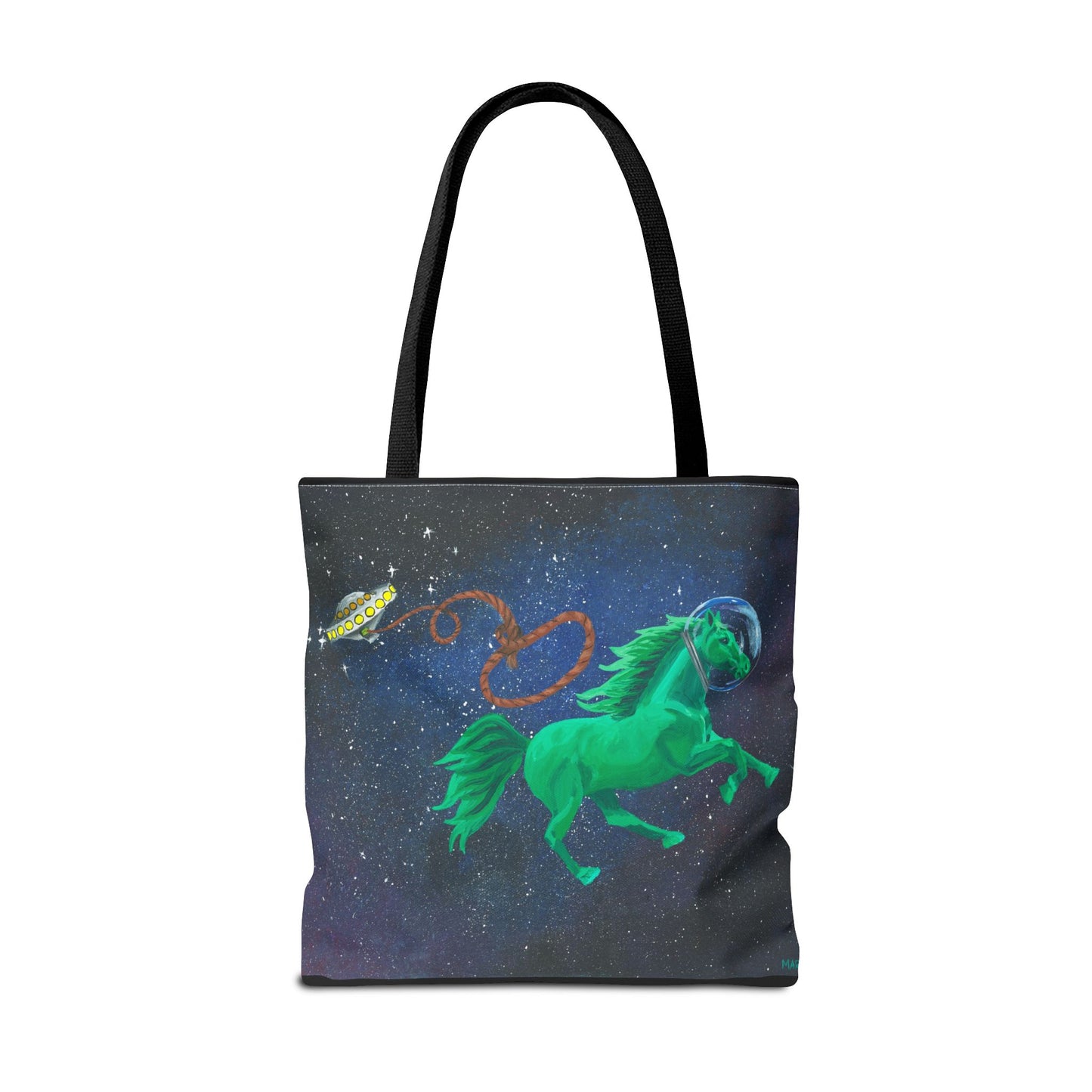 Space Horse Tote Bag