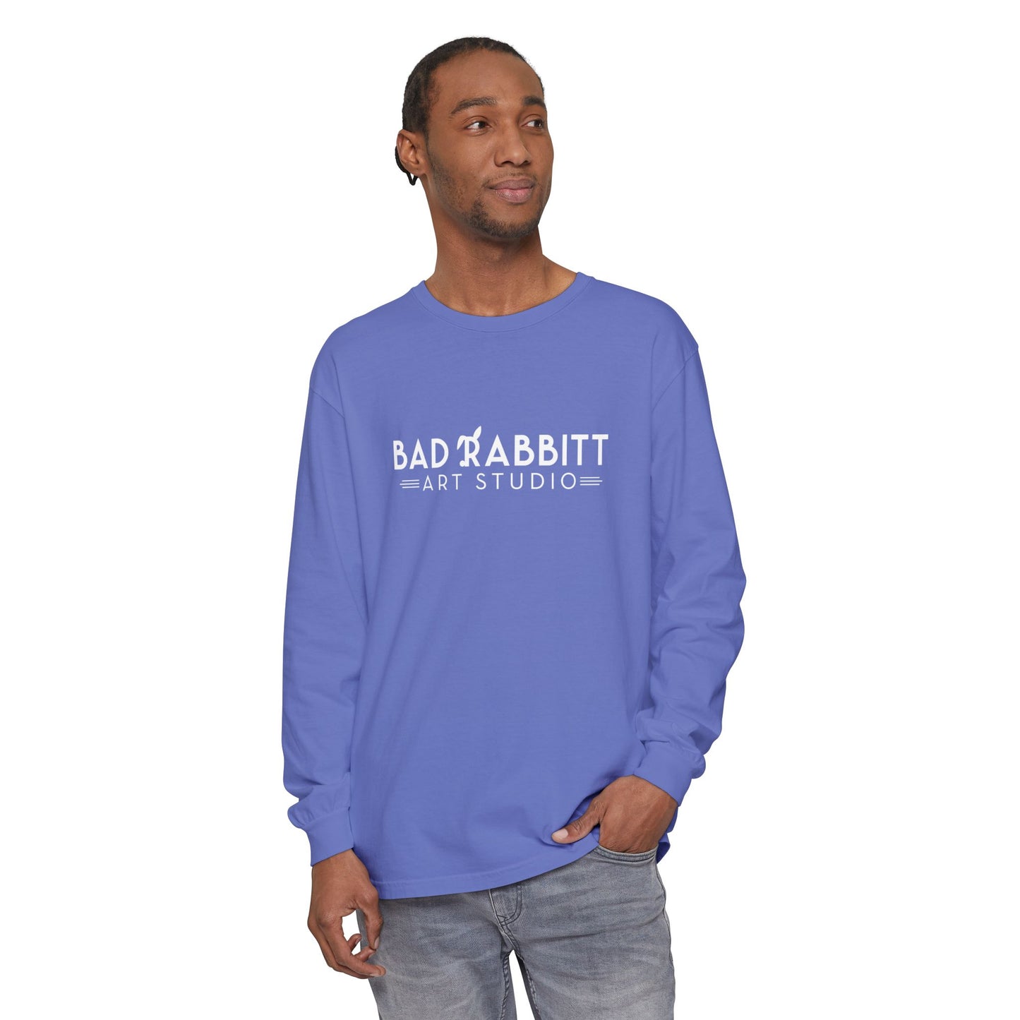 Bad Rabbitt Art Studio Comfort Color's Unisex Garment-dyed Long Sleeve T-Shirt