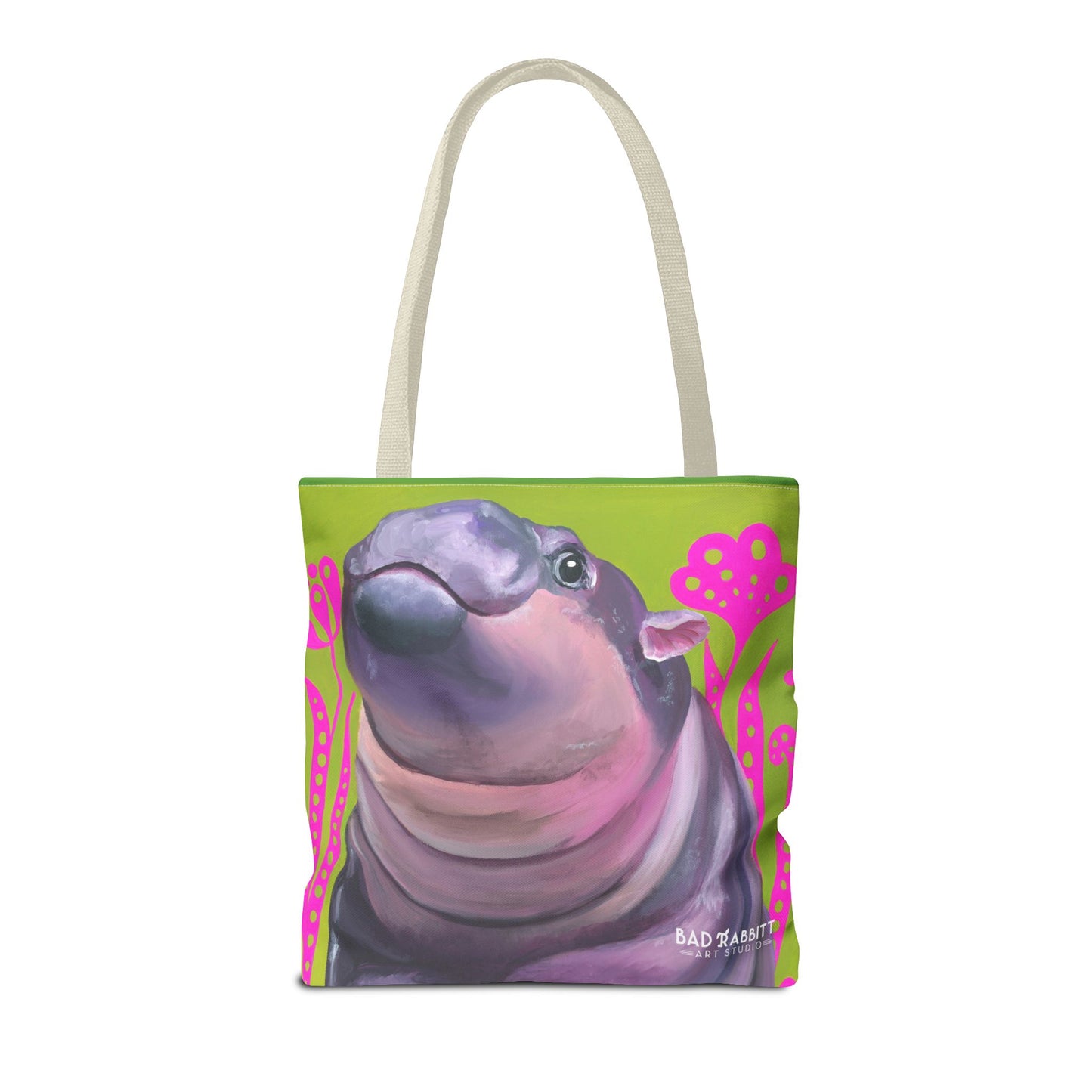 Moo Deng Tote Bag (AOP)