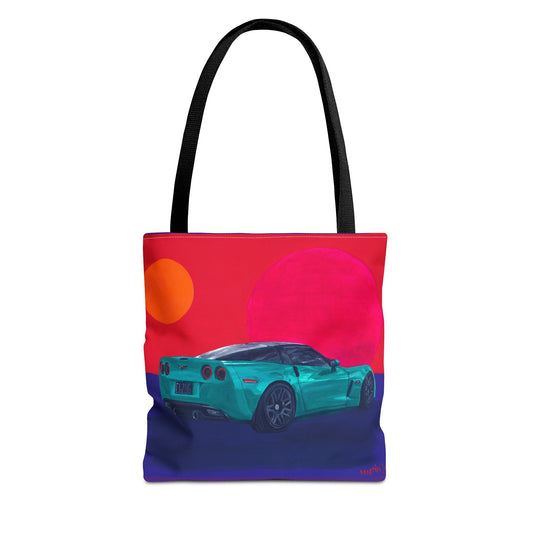 C6 Z06 Corvette Tote Bag (AOP)