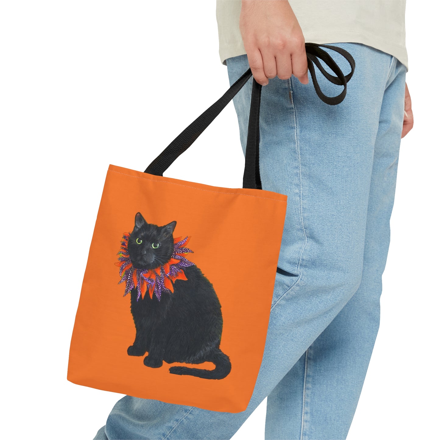 12 the Magical Halloween Cat Tote Bag (AOP)