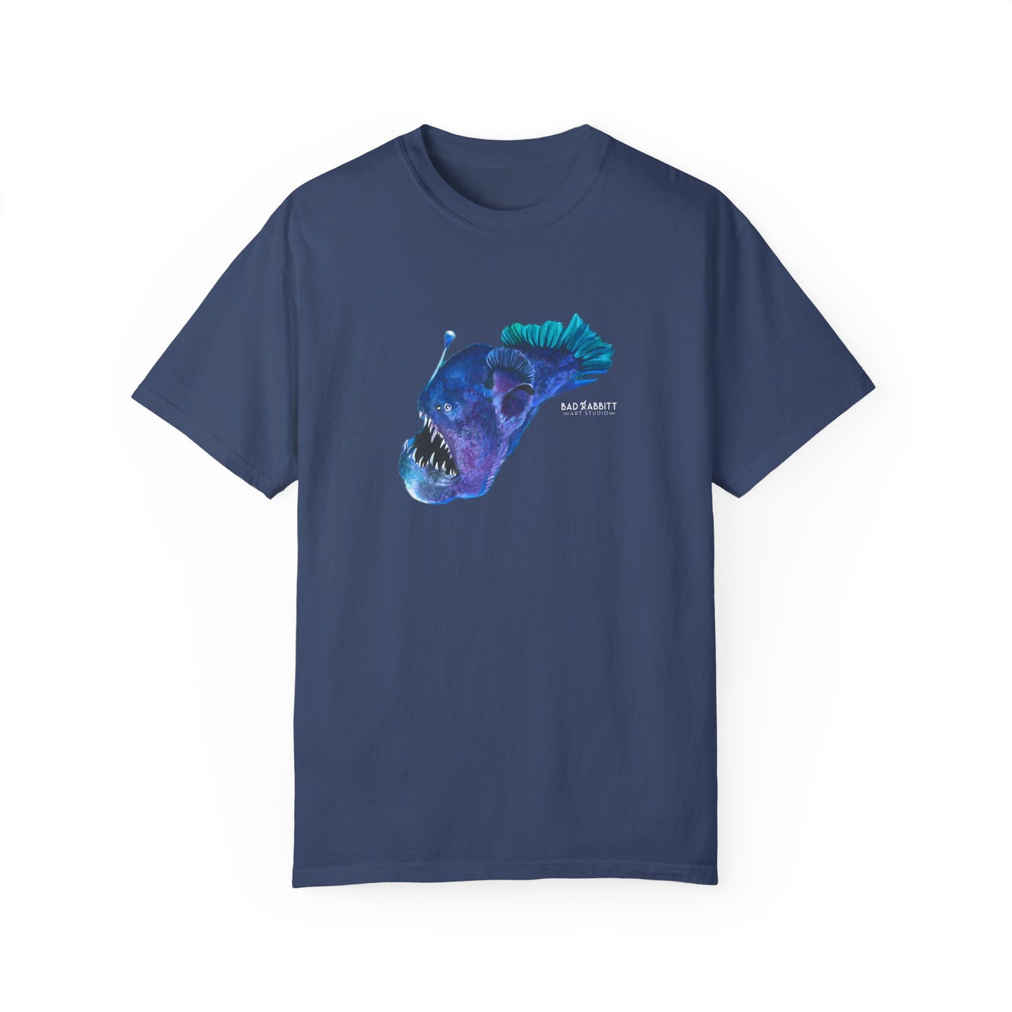 Angler Fish Unisex Garment-Dyed T-shirt
