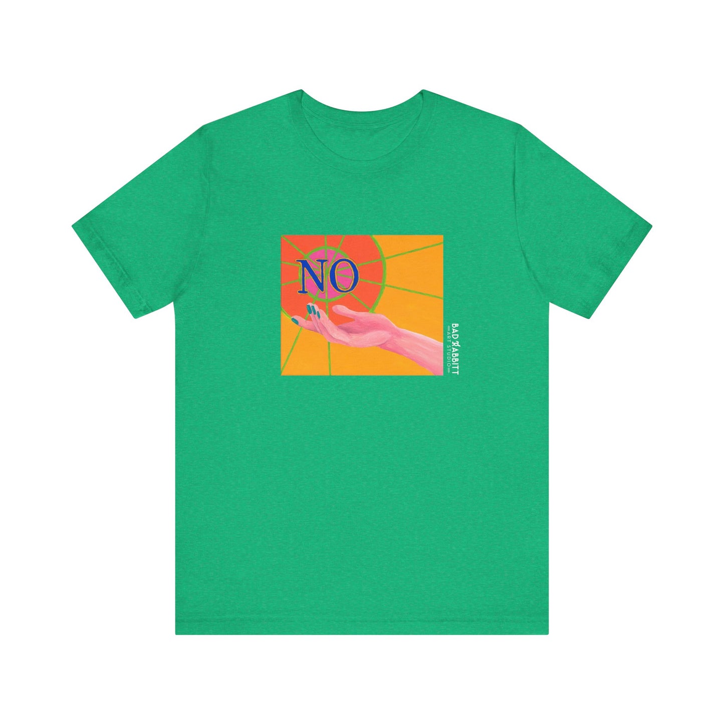 "NO" Hand Unisex Jersey Short Sleeve Tee