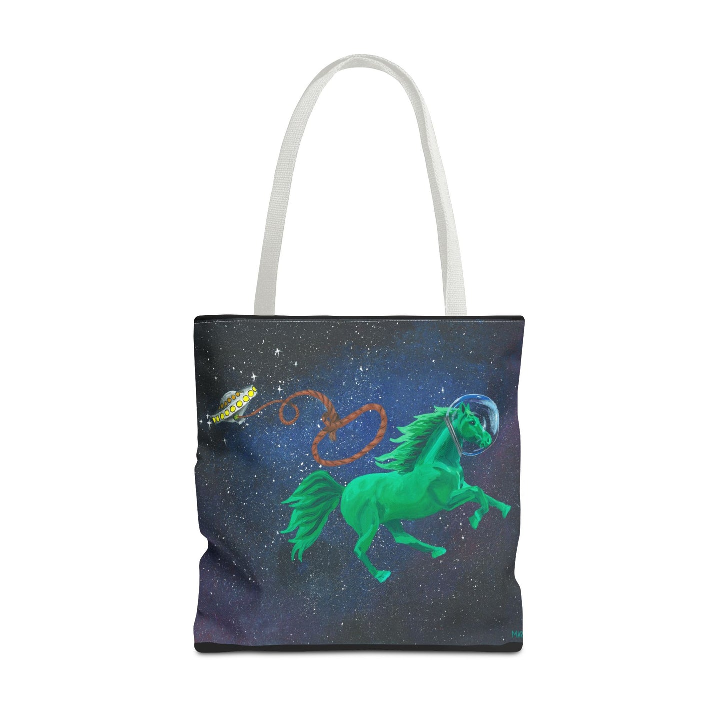 Space Horse Tote Bag