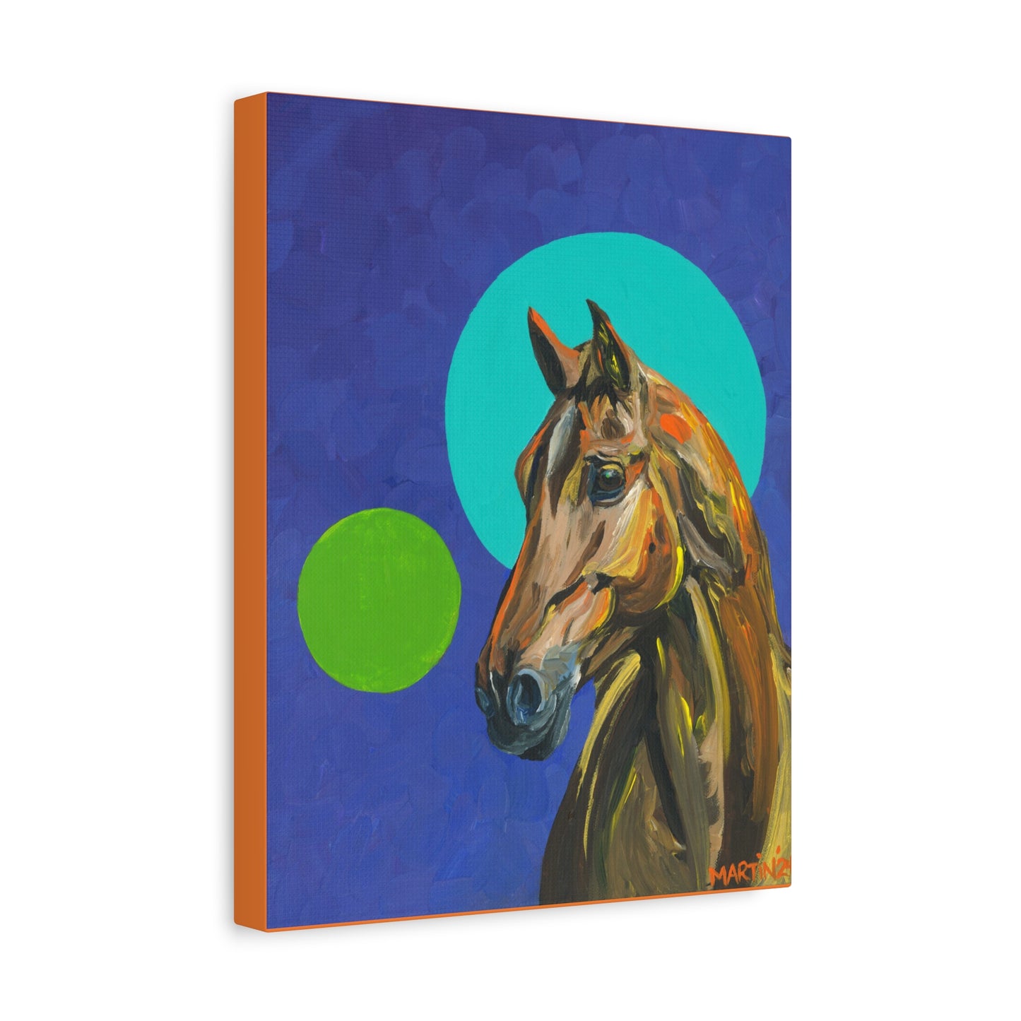 Brown Horse Canvas Gallery Wrap