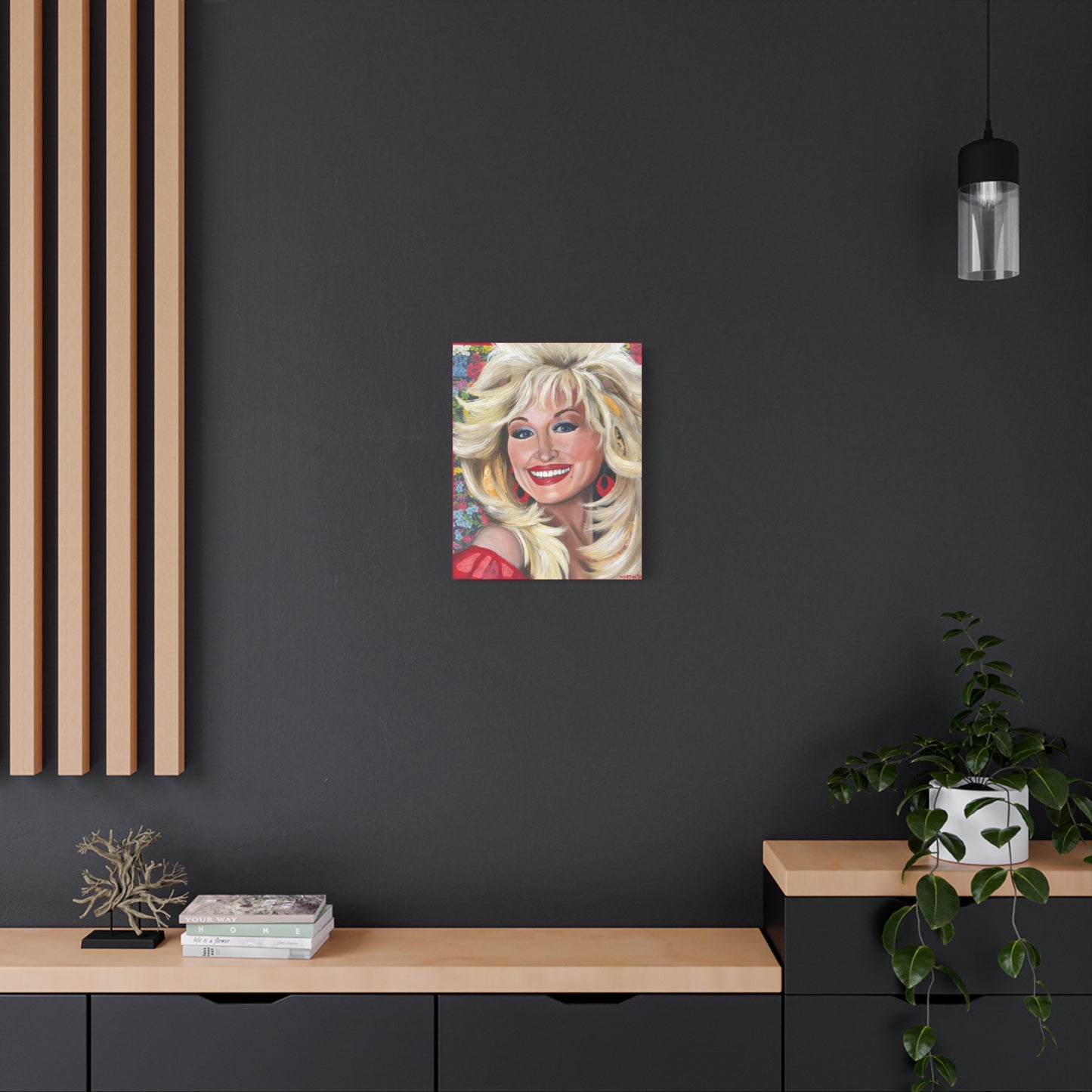 "Dolly" Matte Canvas, Stretched, 1.25"