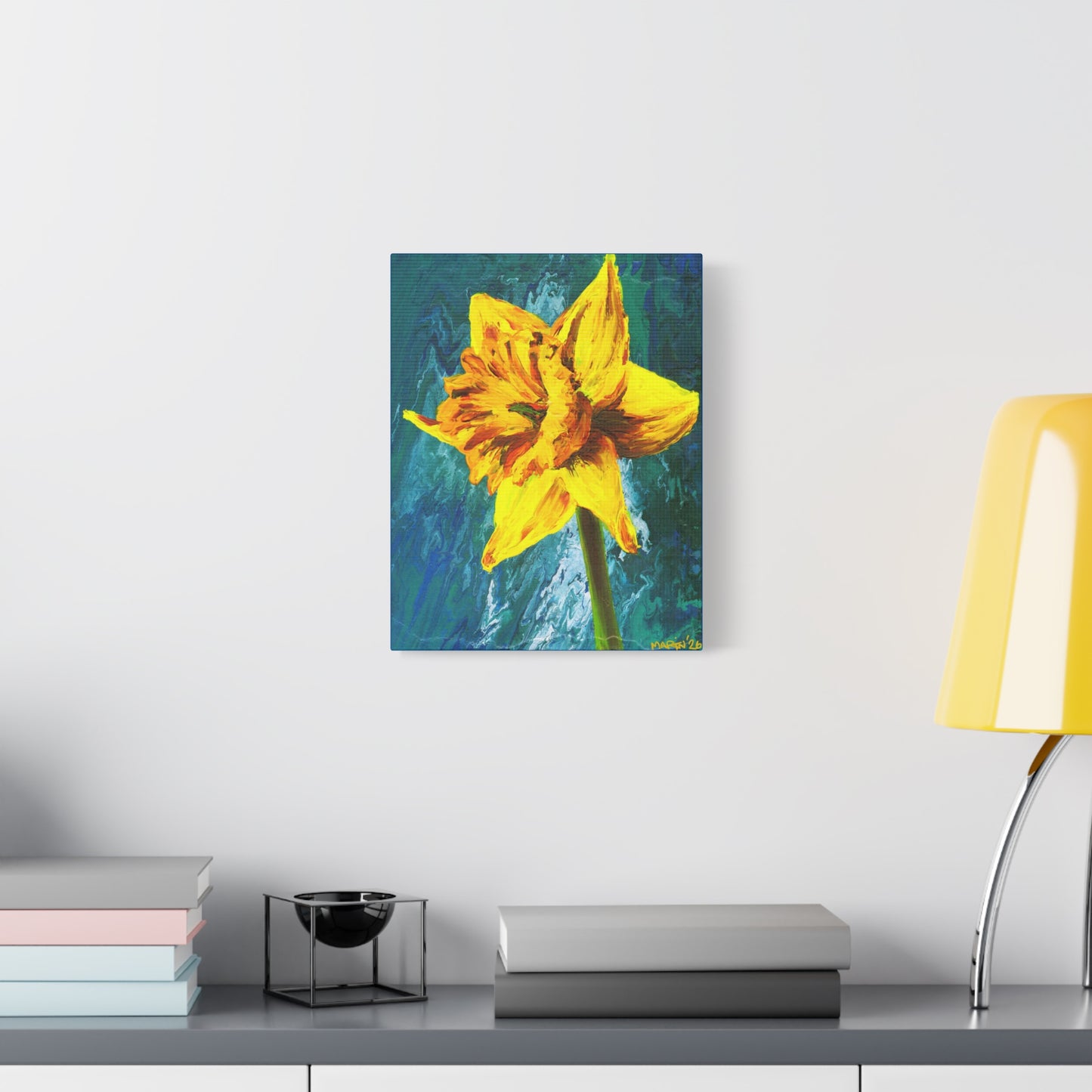 "Daffodil" Matte Canvas, Stretched, 1.25"