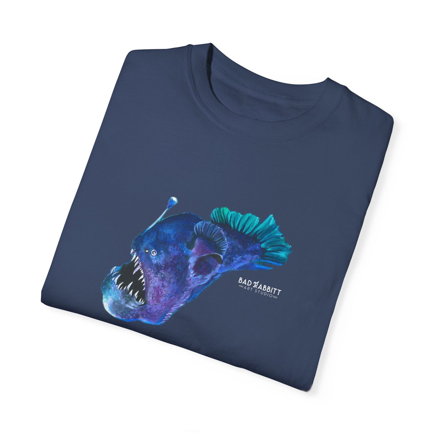 Angler Fish Unisex Garment-Dyed T-shirt
