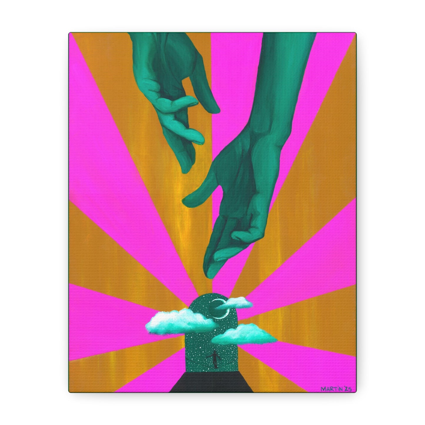 "Past Self" Matte Canvas, Stretched, 1.25"