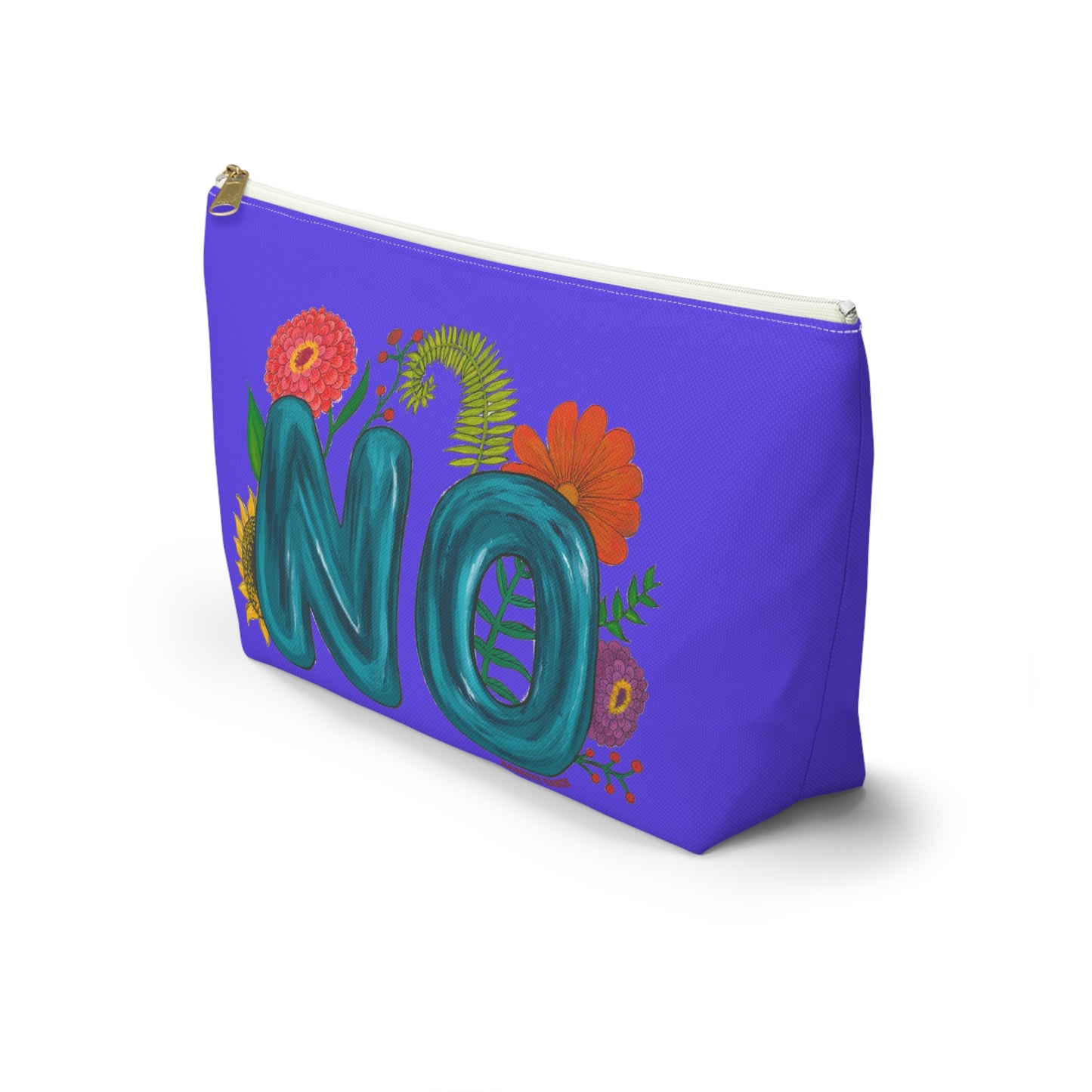 "No" Accessory Pouch w T-bottom