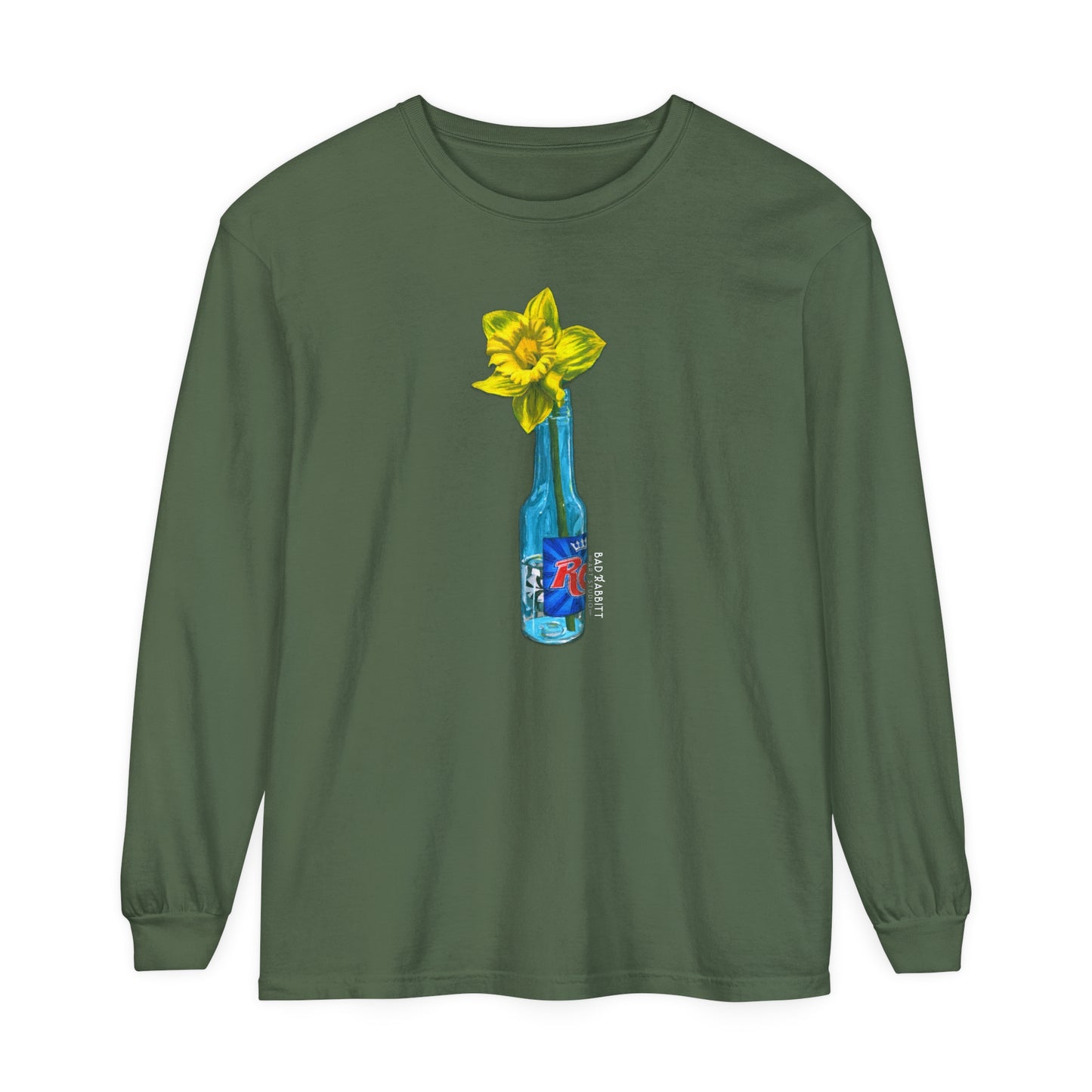 Springtime in Bell Buckle Unisex Garment-dyed Long Sleeve T-Shirt