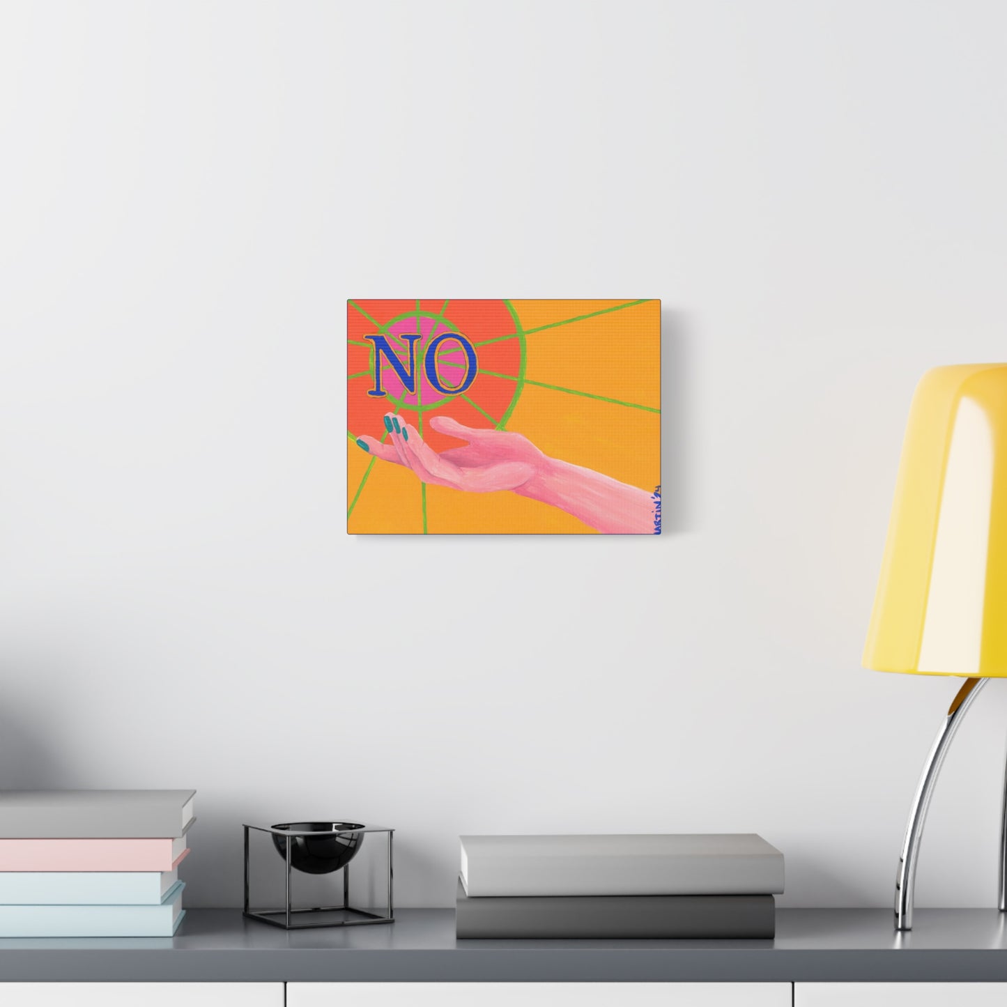"NO 2024" Canvas Gallery Wrap