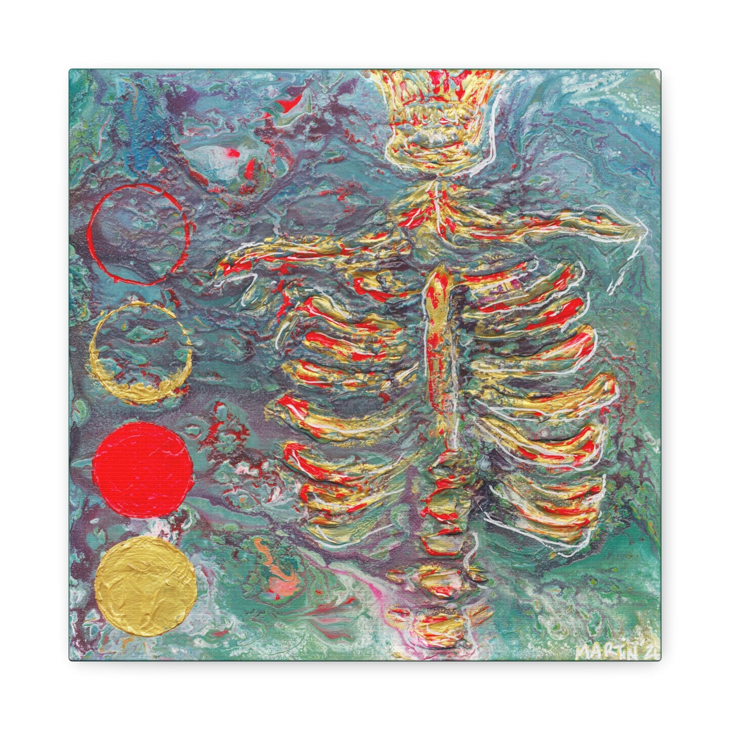 "Beneath the Moons" Matte Canvas, Stretched, 1.25"