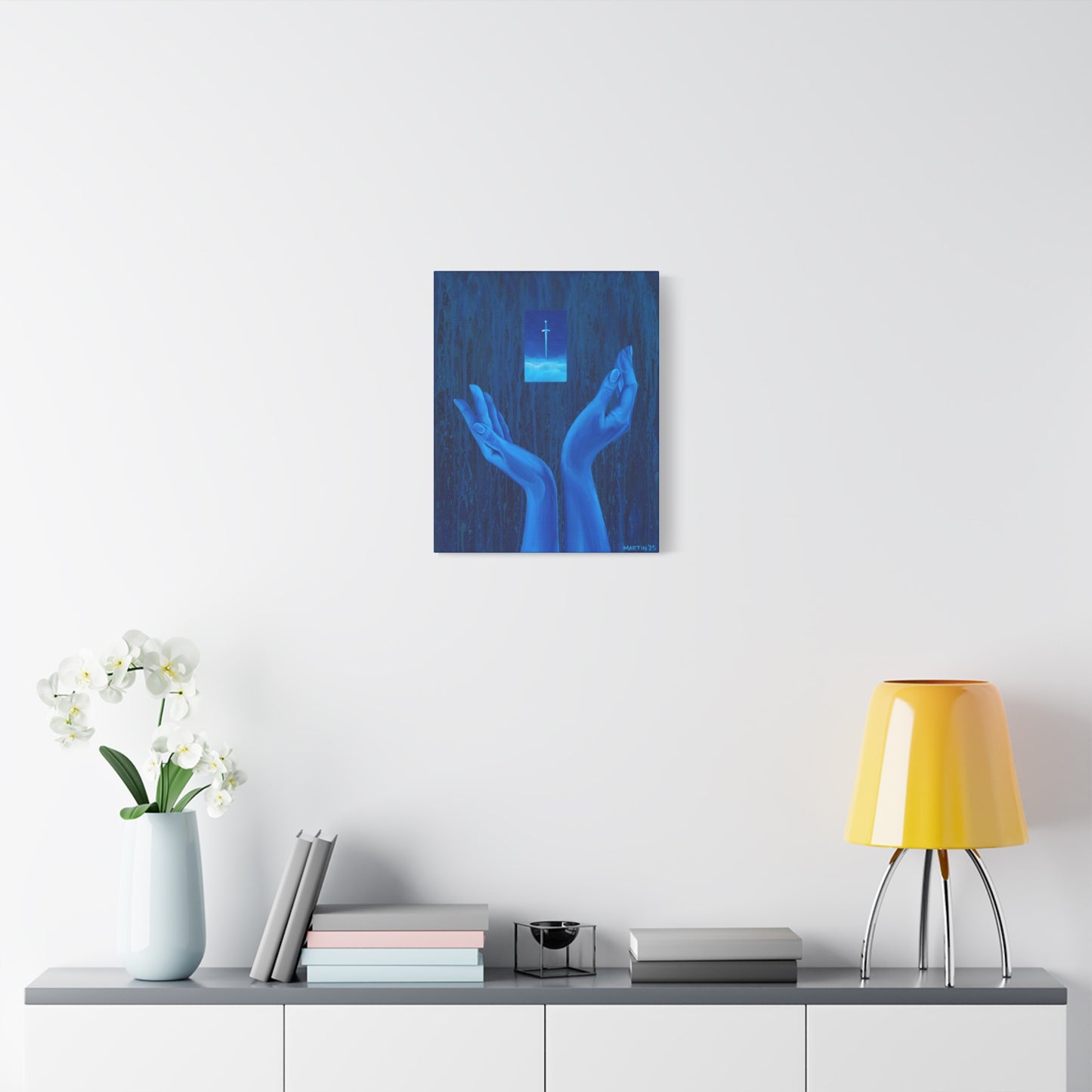 "Damocles" Matte Canvas, Stretched, 1.25"