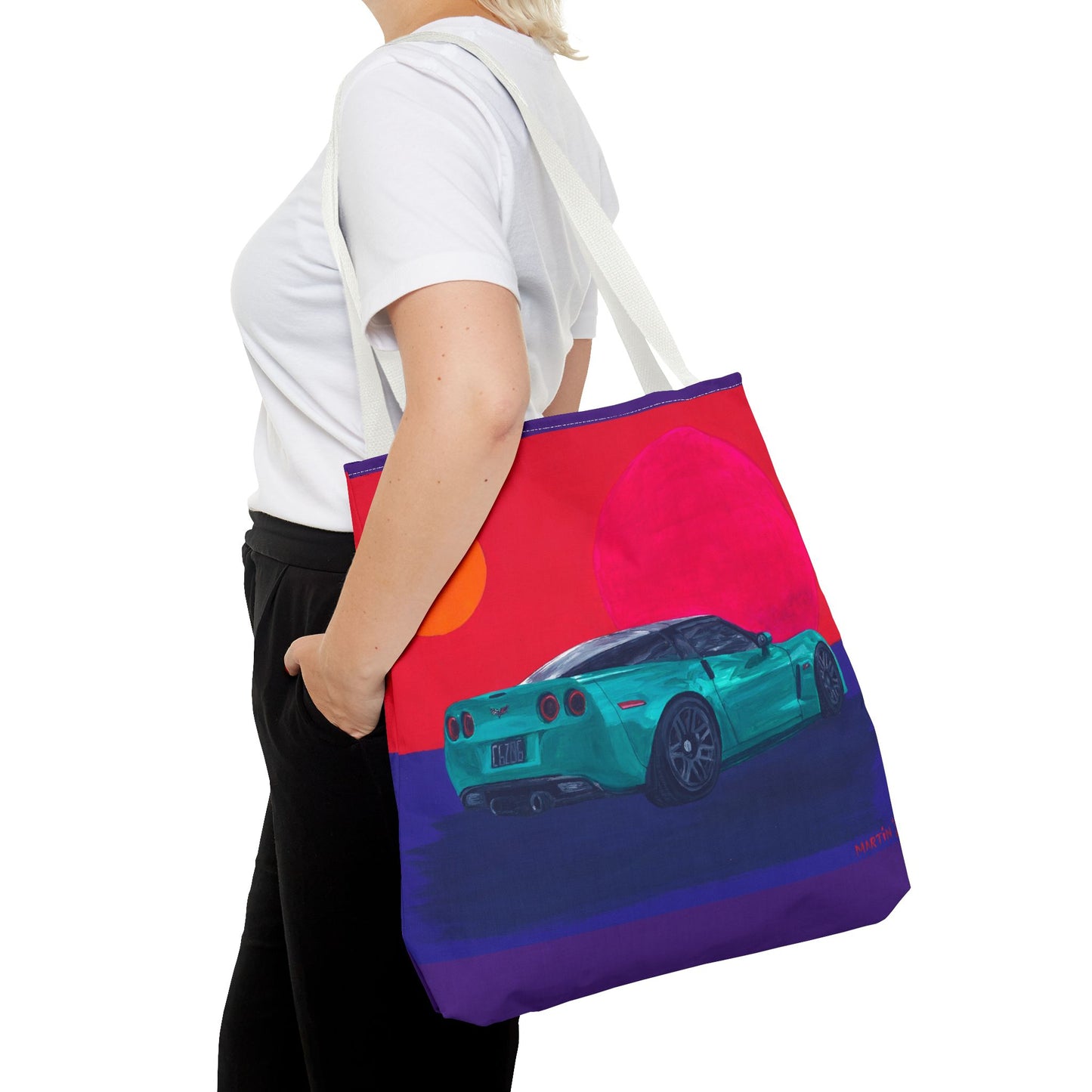 C6 Z06 Corvette Tote Bag (AOP)