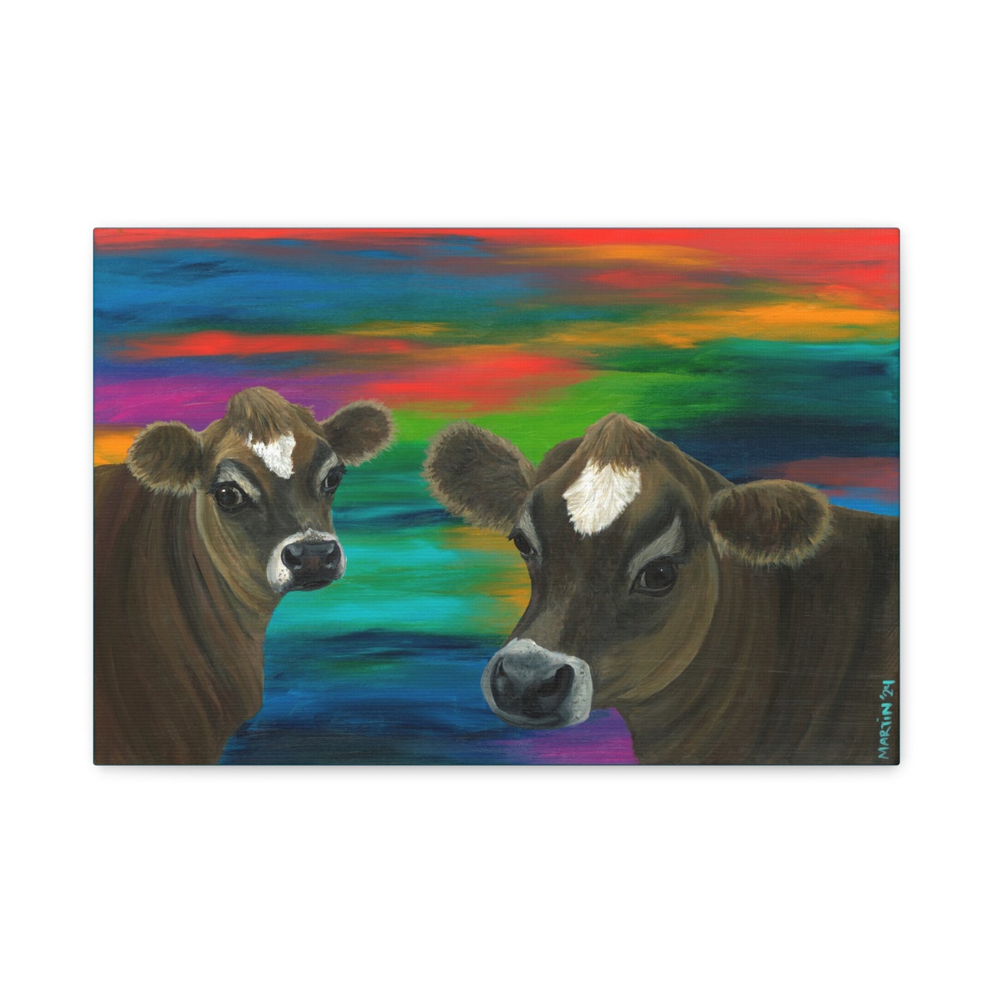 Jersey Girls Canvas Gallery Wrap
