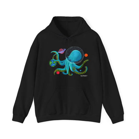 Octopus in Space Unisex Heavy Blend™ Hooded Sweatshirt
