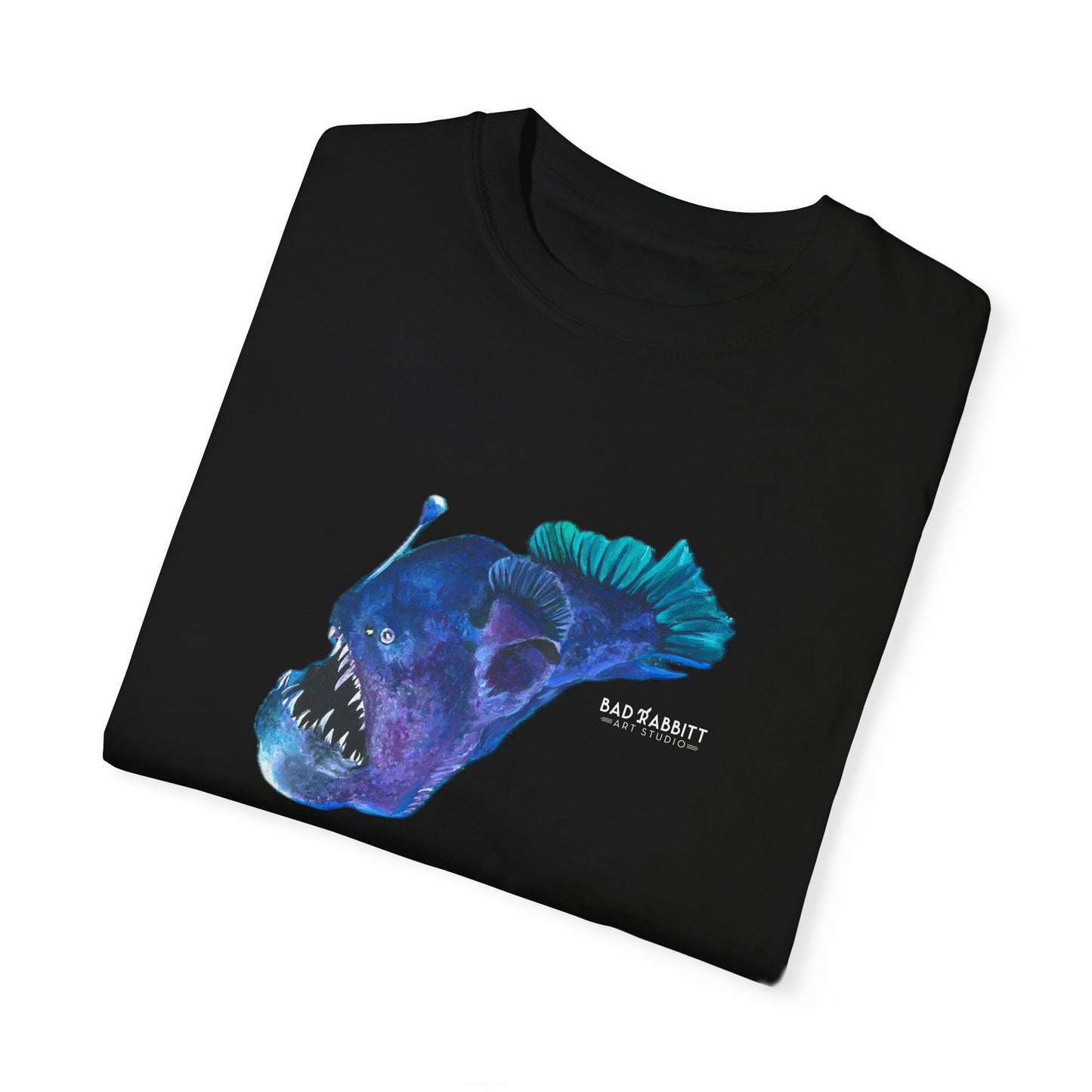 Angler Fish Unisex Garment-Dyed T-shirt