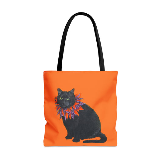12 the Magical Halloween Cat Tote Bag (AOP)