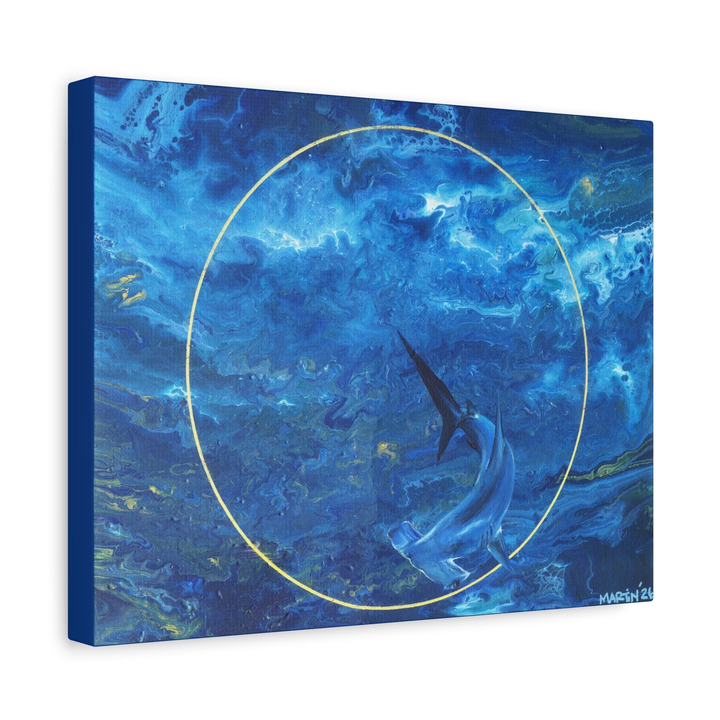 "Ocean Bed" Matte Canvas, Stretched, 1.25"
