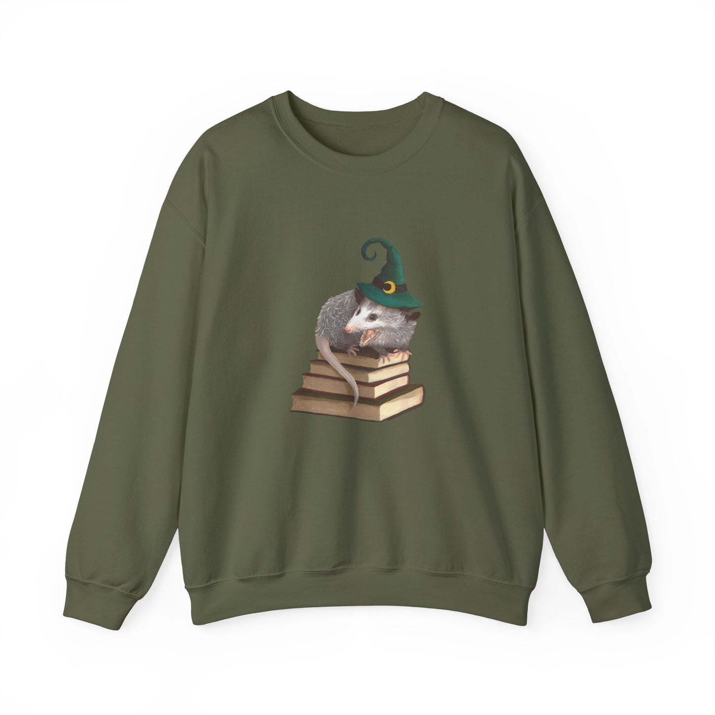Opossum Witch Unisex Heavy Blend™ Crewneck Sweatshirt