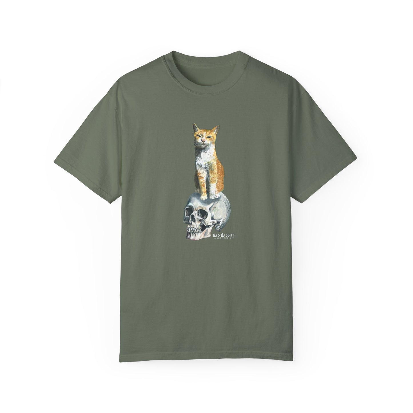 Dave and the Skull of His Enemy Unisex Garment-Dyed T-shirt