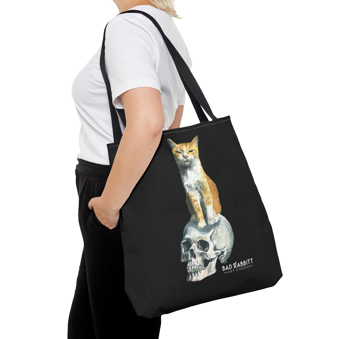 Dave and the Skull of His Enemy Tote Bag (AOP)