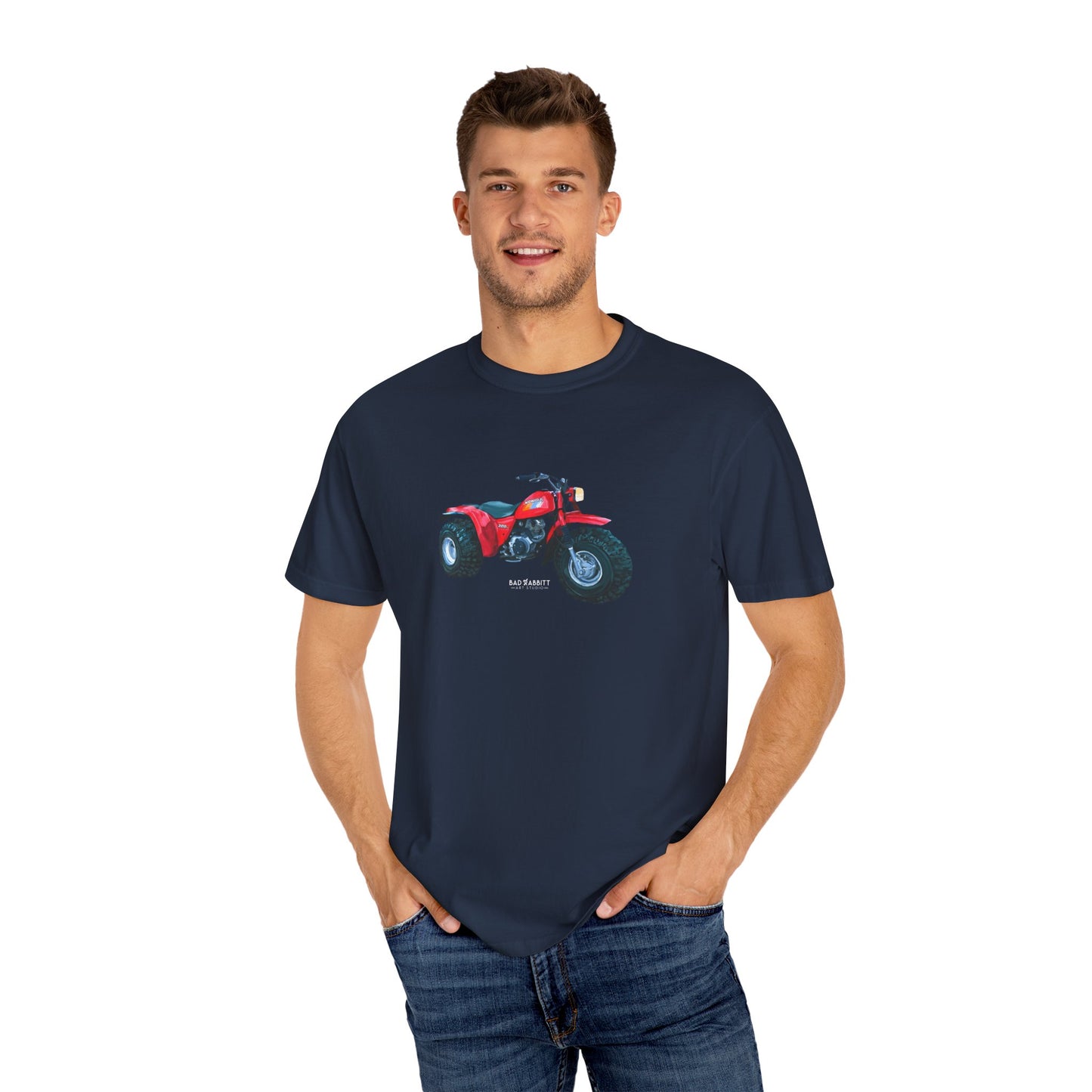 Safety Third Honda 3 Wheeler Unisex Garment-Dyed T-shirt