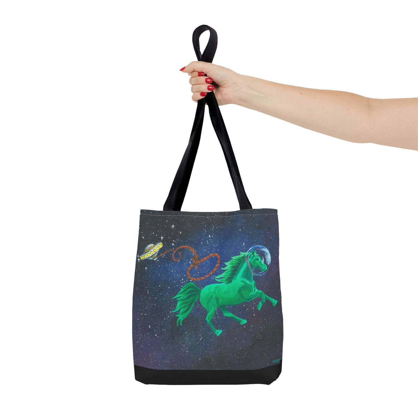 Space Horse Tote Bag