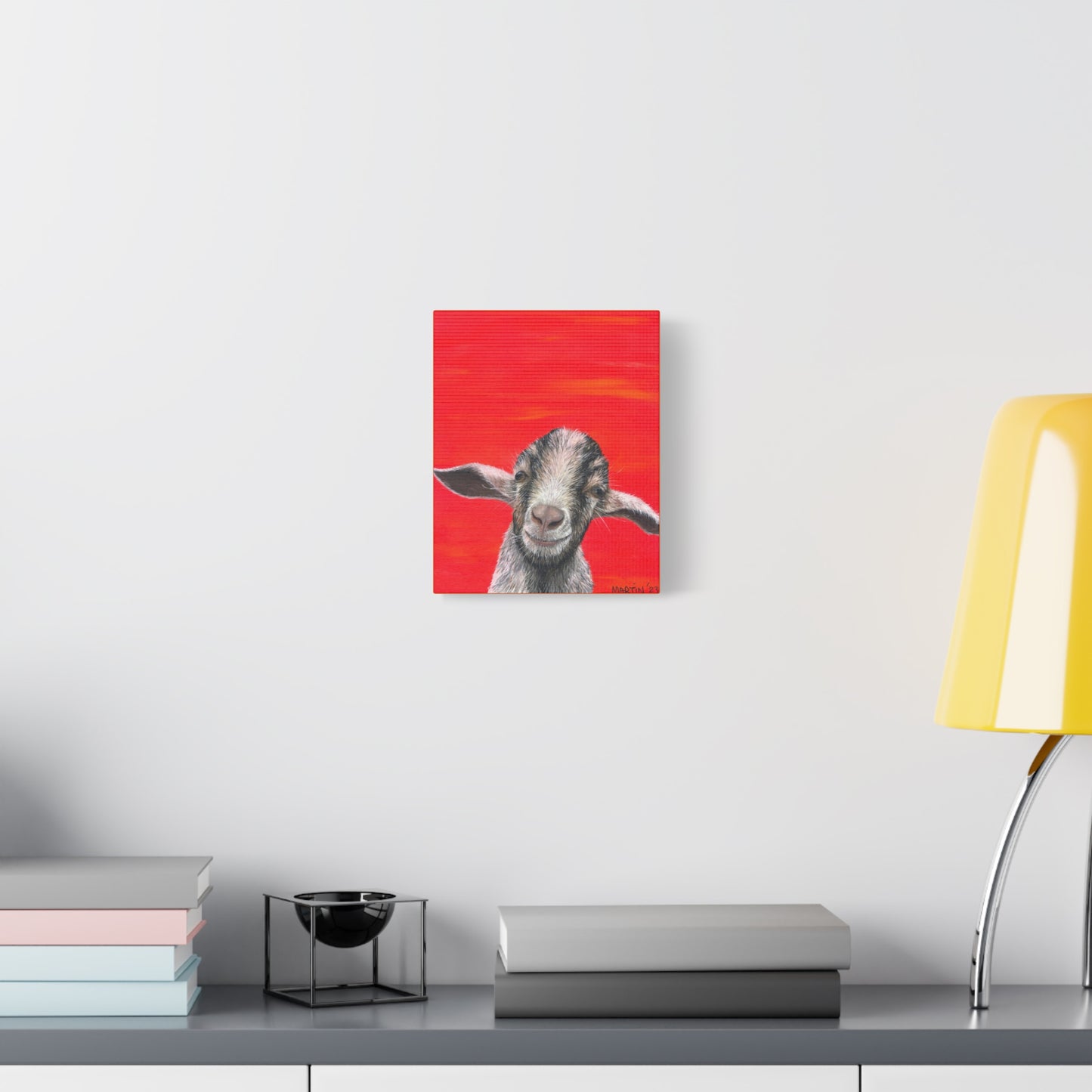 Parsnip the Goat Canvas Gallery Wrap