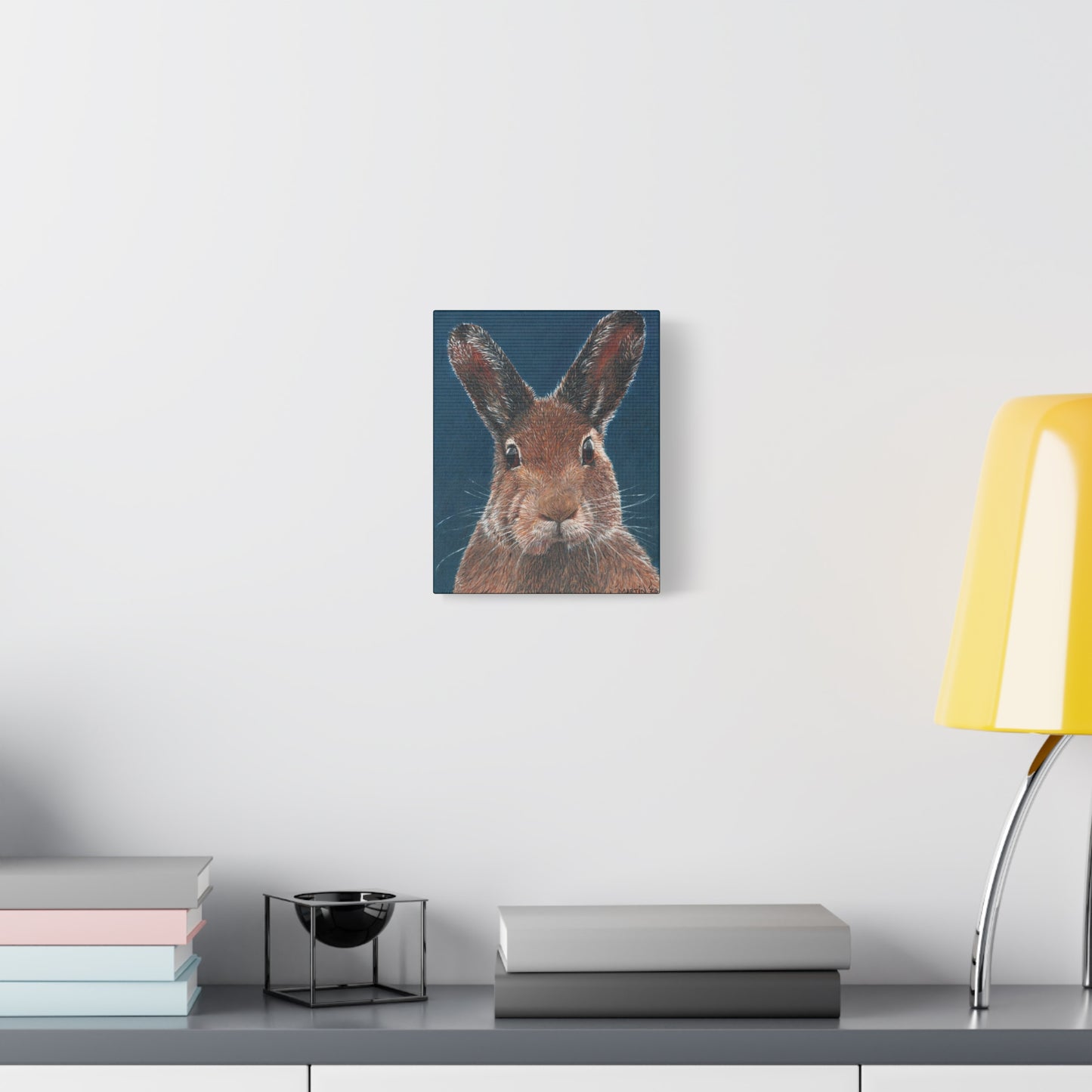 Carl the Rabbit Canvas Gallery Wraps
