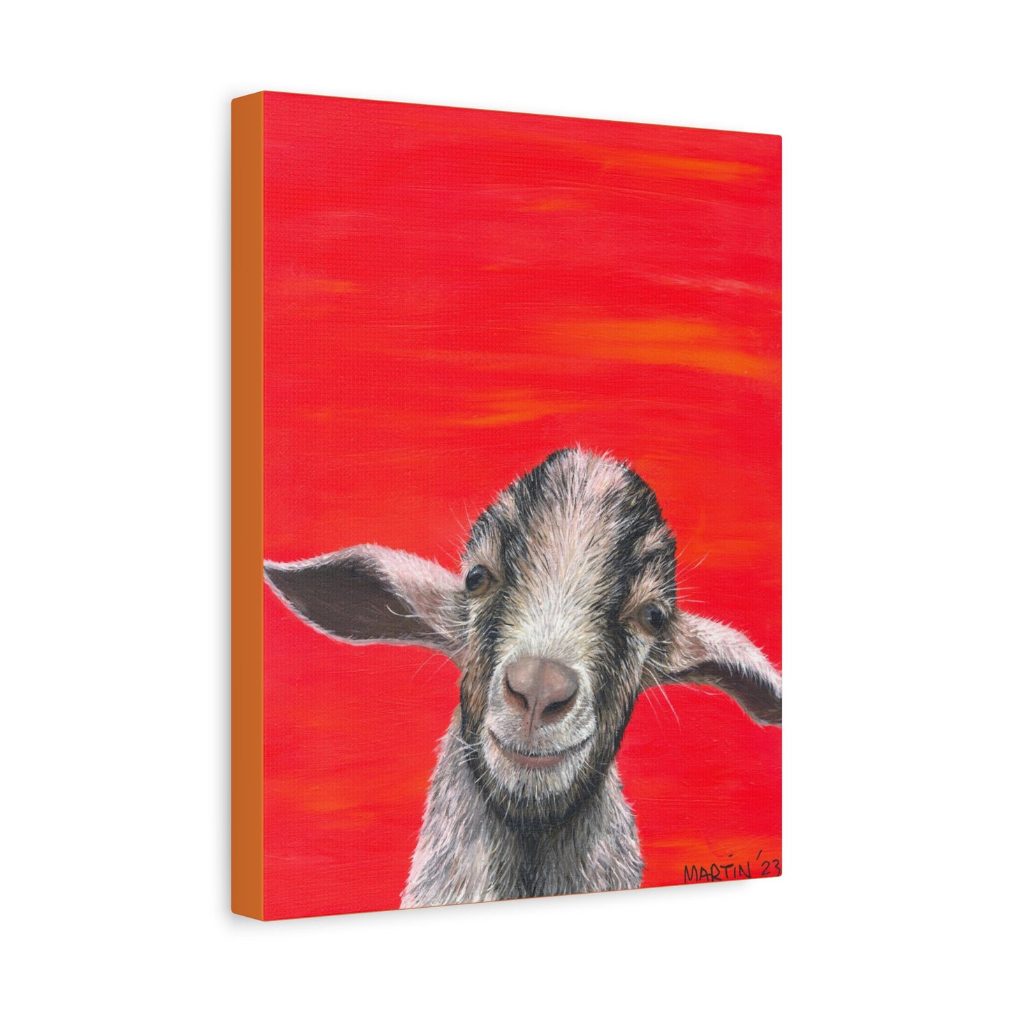 Parsnip the Goat Canvas Gallery Wrap